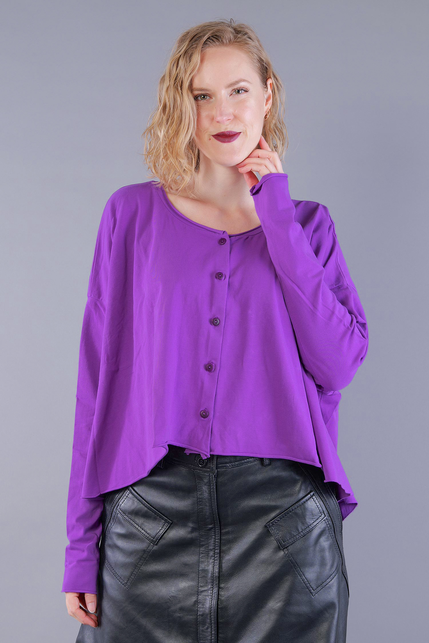 Oversize jersey jacket - Bischof - Soulviel