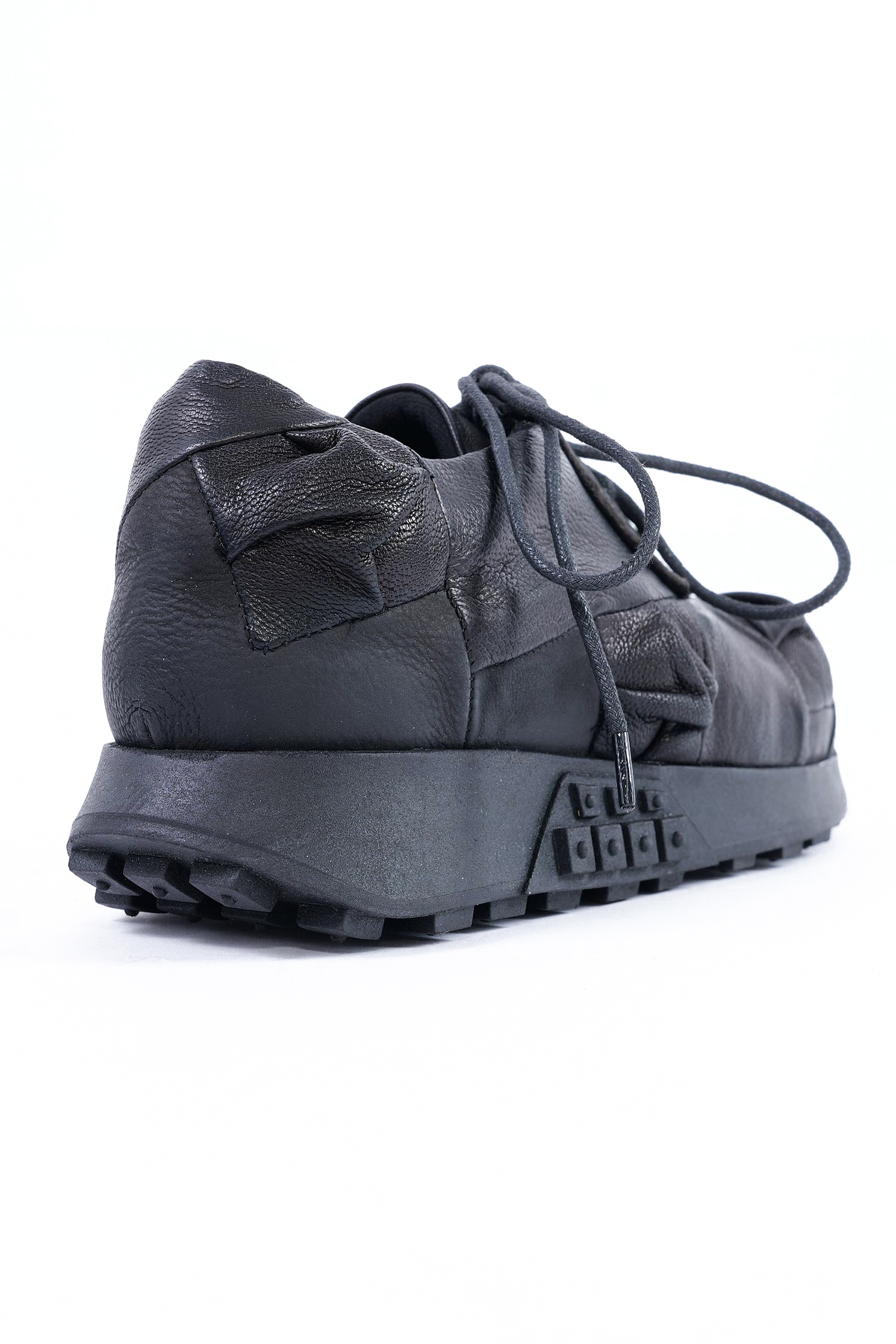Leder Sneaker - Schwarz - Oliver