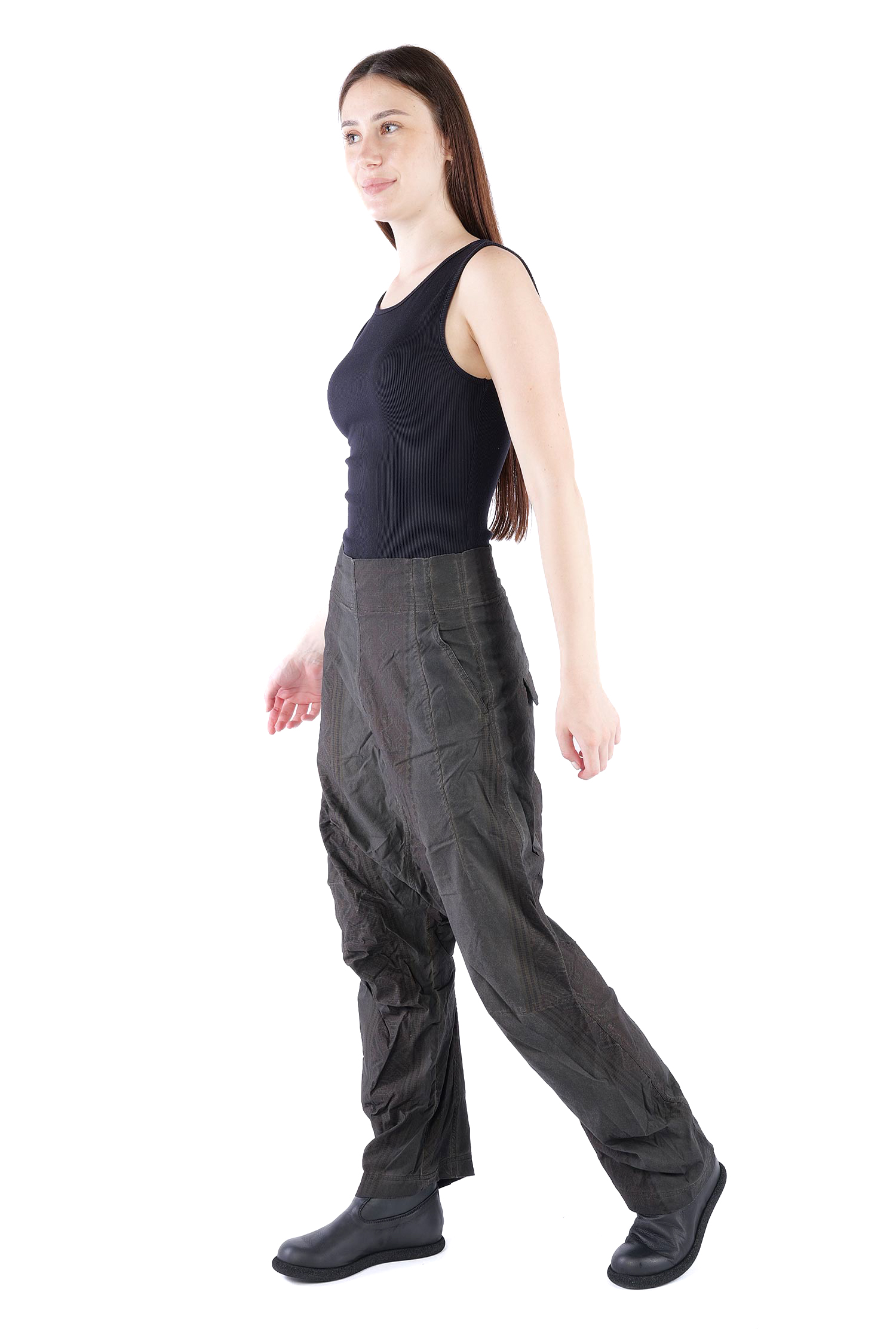 Stretchhose - Black cloud stripe - 2262390103