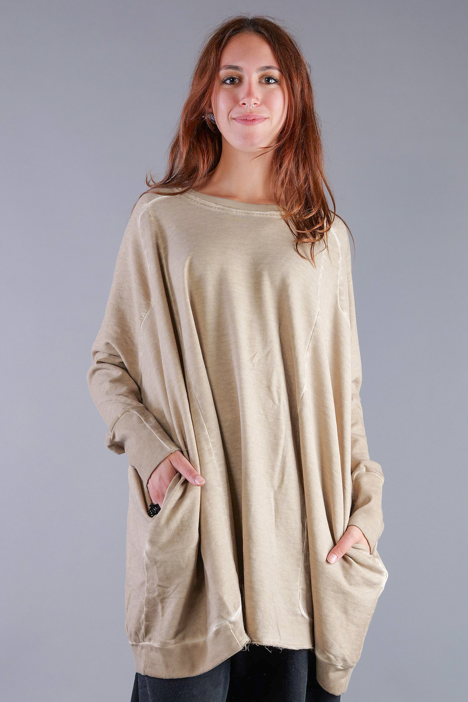 Oversize Sweatpullover - Desert - 2139