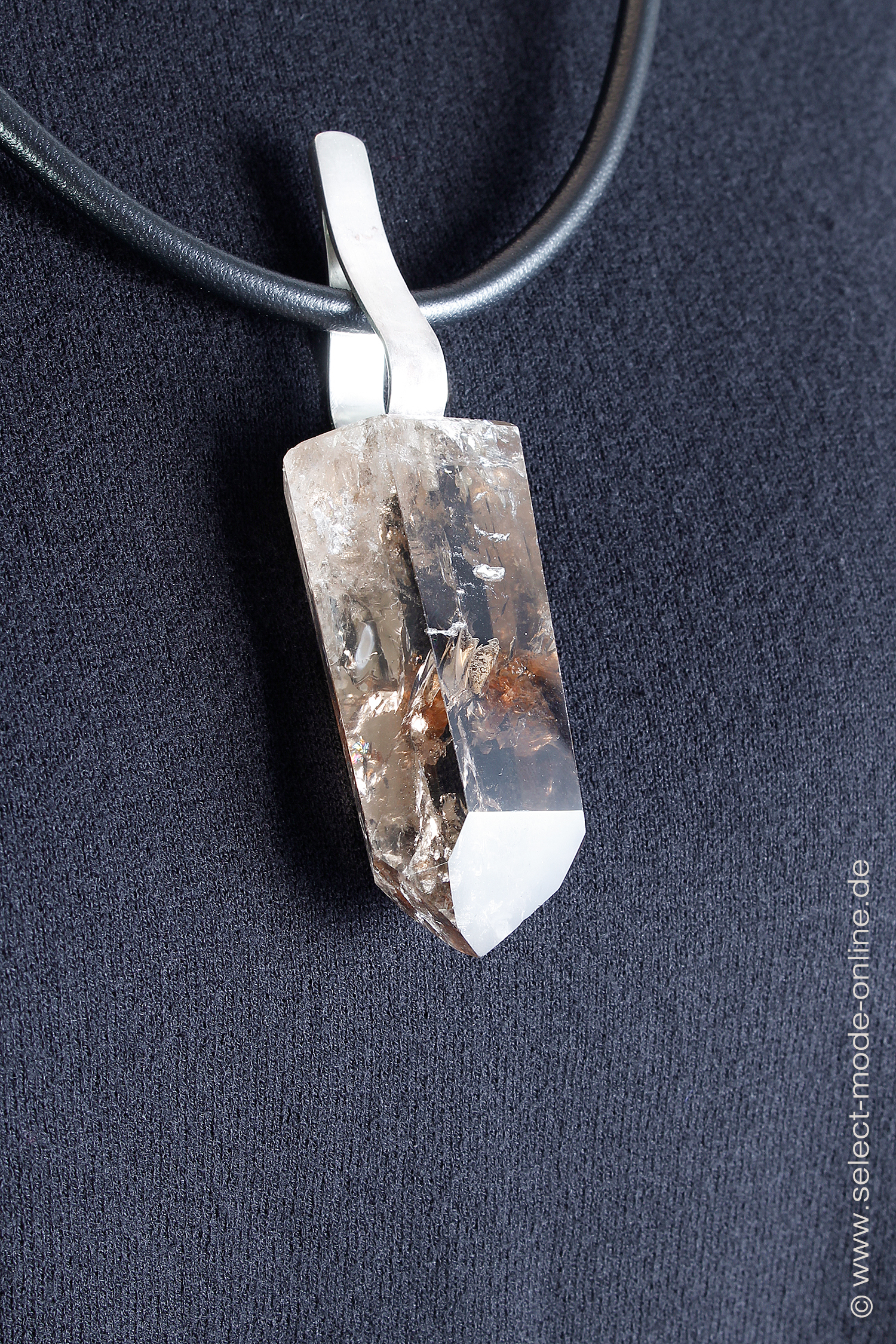 Smoky quartz Necklace - DG035