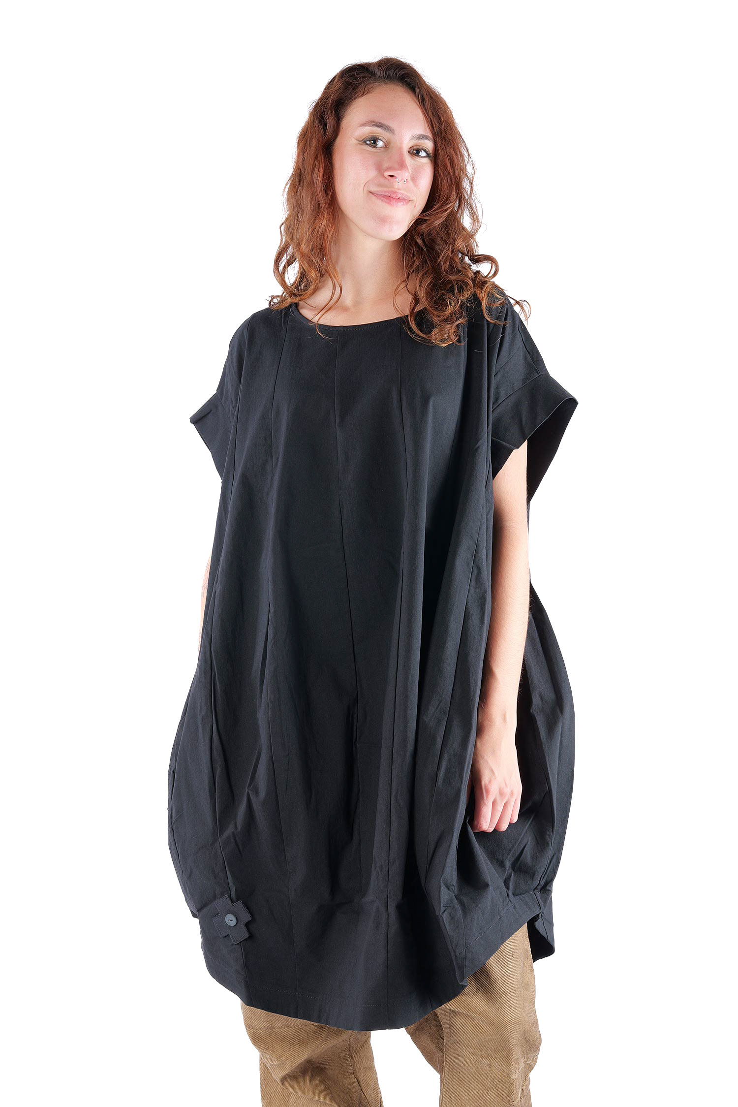 Oversize Tunika - Schwarz - 5052
