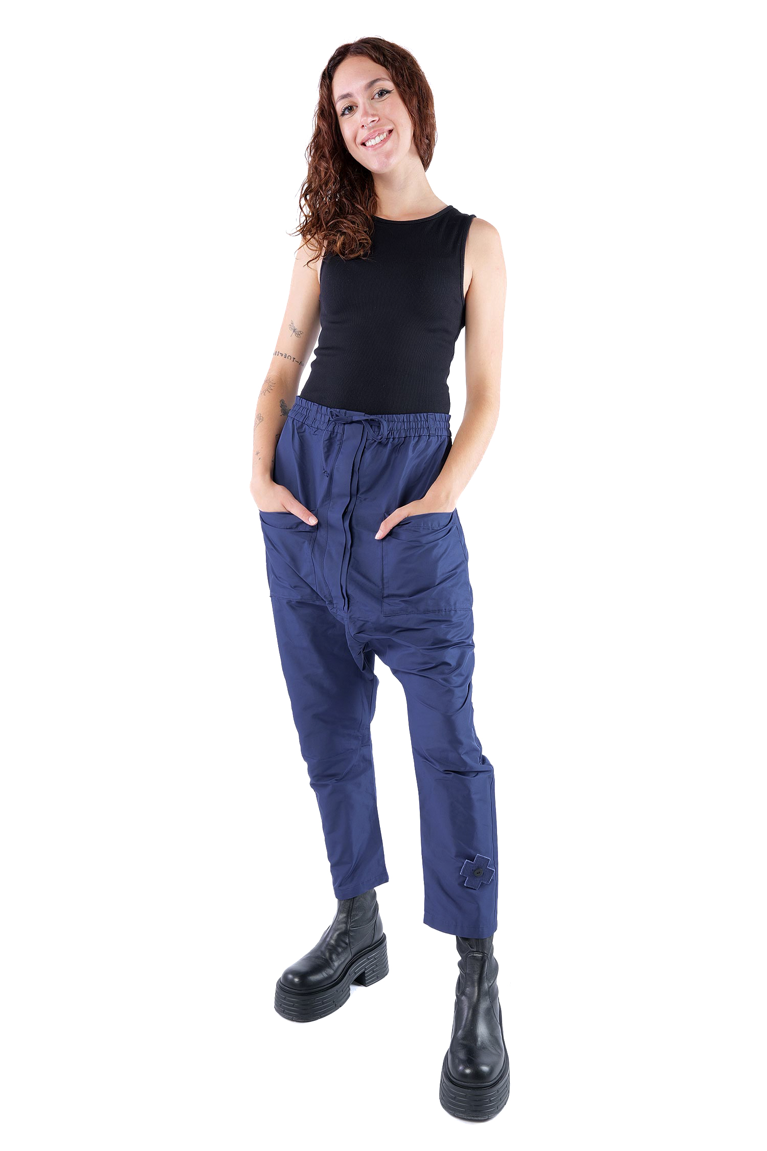 Tiefeschritthose - Ocean - 1058