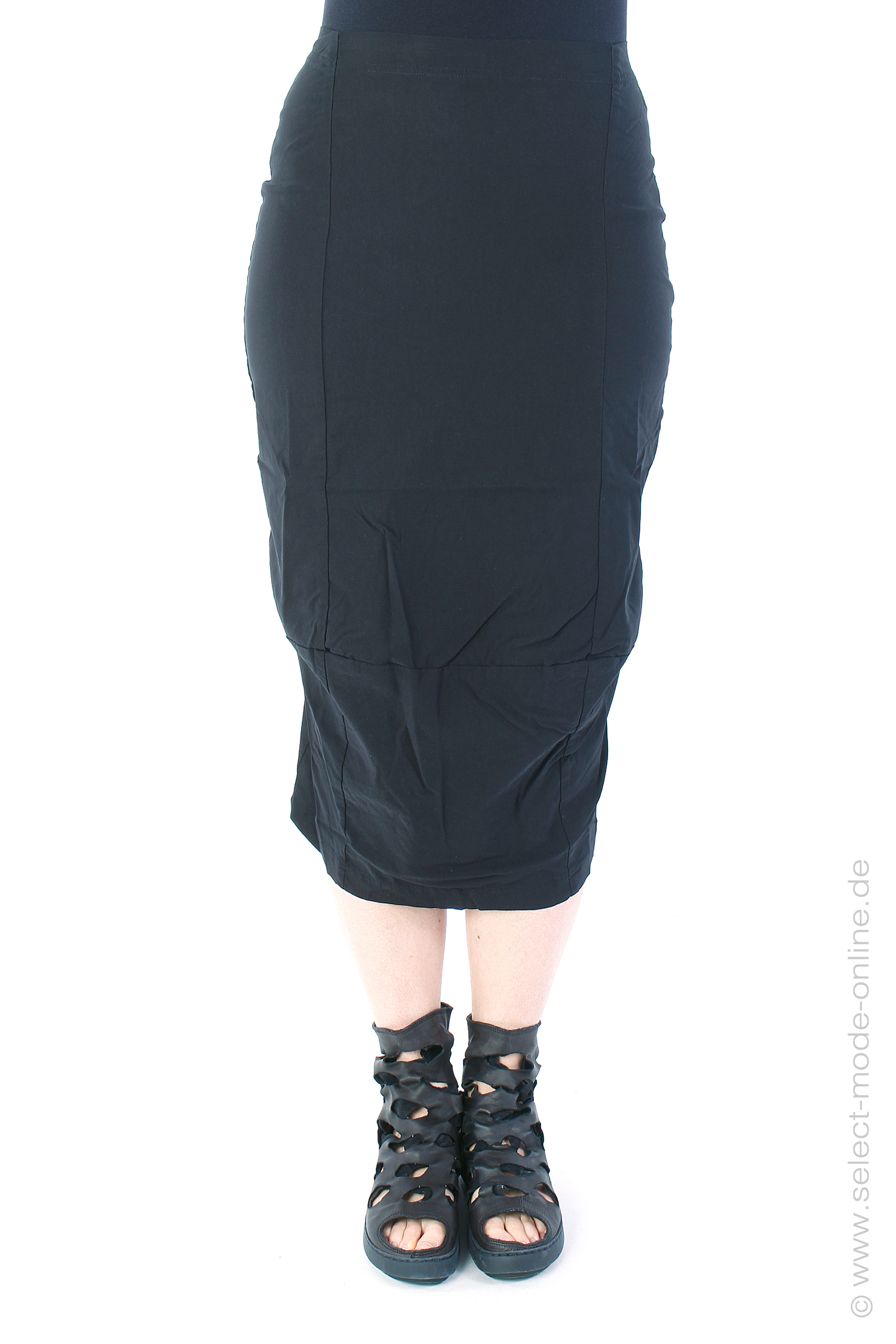 Narrow stretch skirt - Black - 1243440335