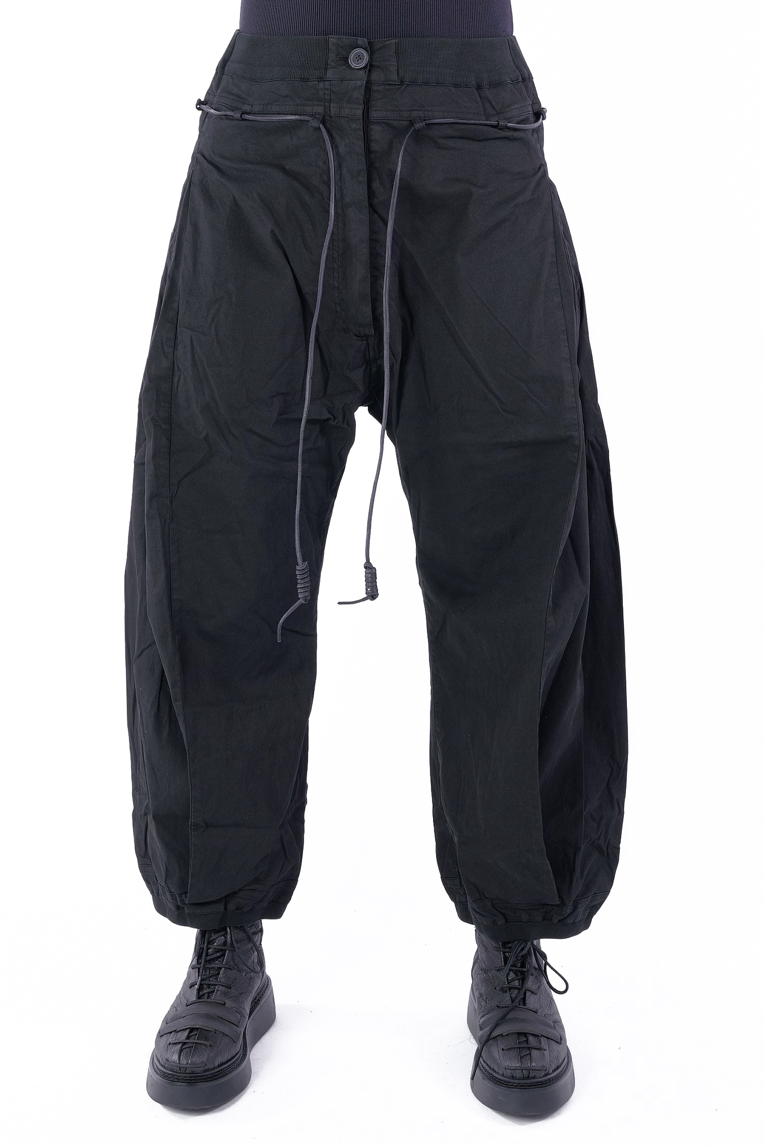 Tulpige Hose - Schwarz - 2252600105