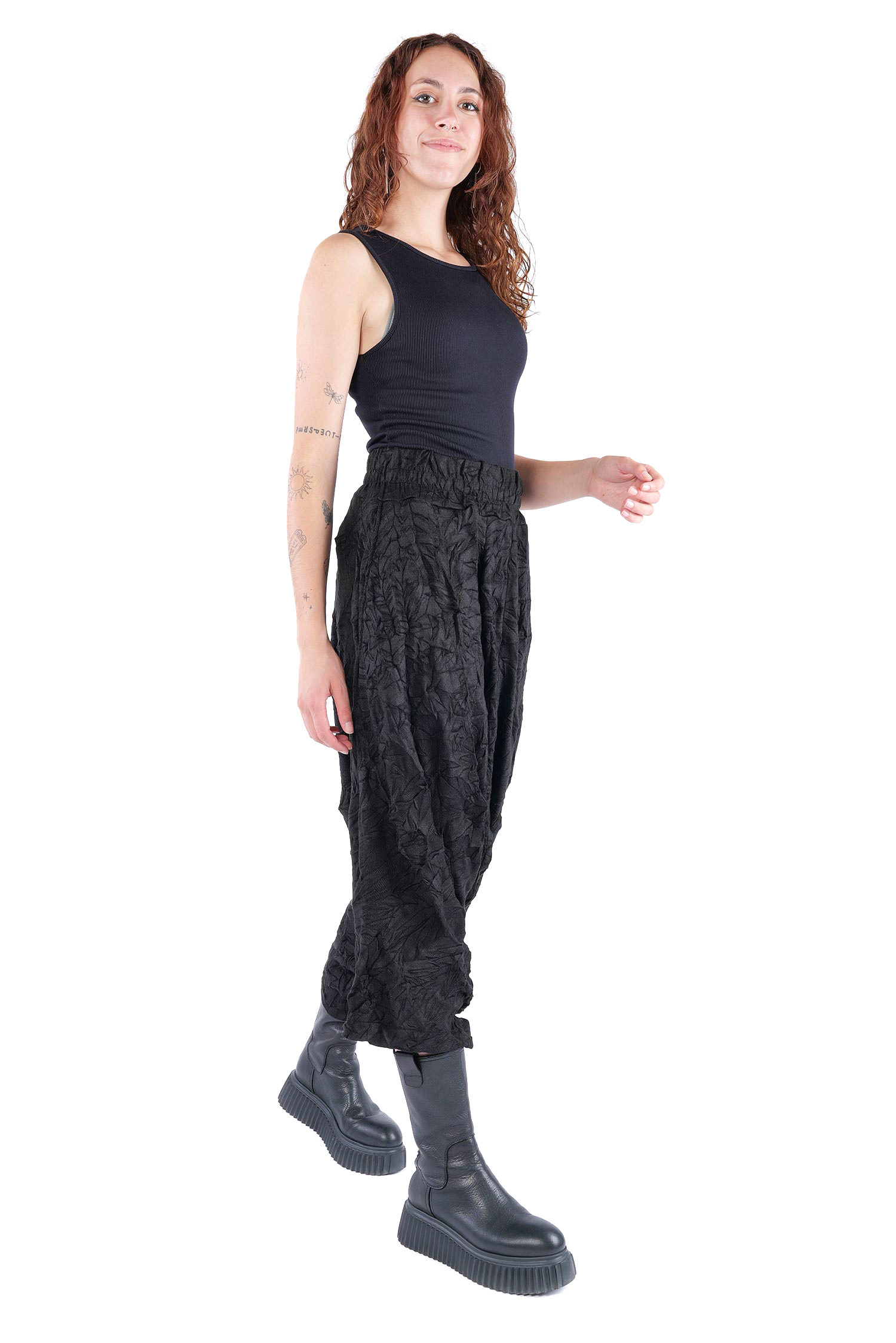 Harem pants - Black - M1341