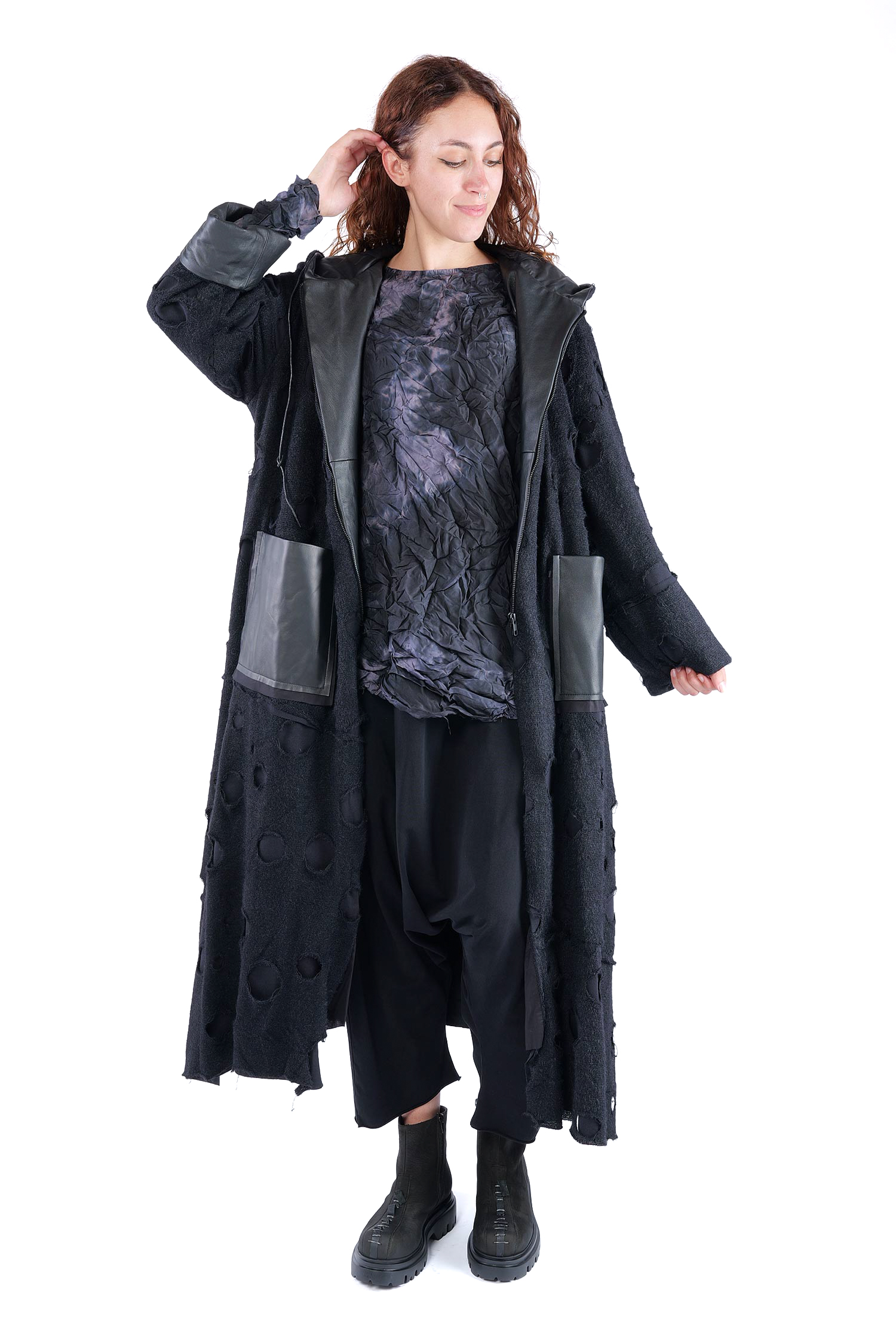 Unique coat - black - J.Azira