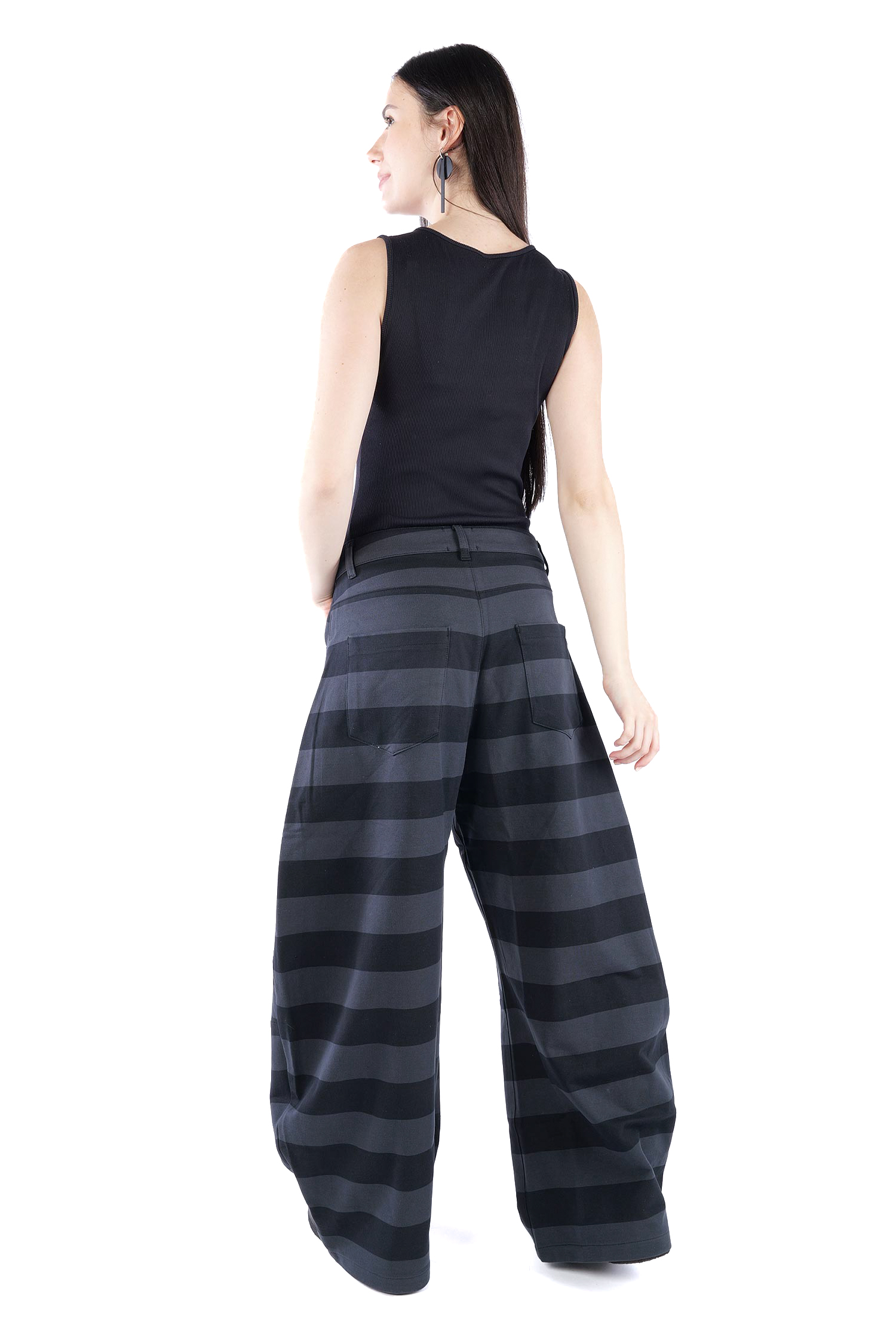 Wide stretch pants - Widestripe - 10024