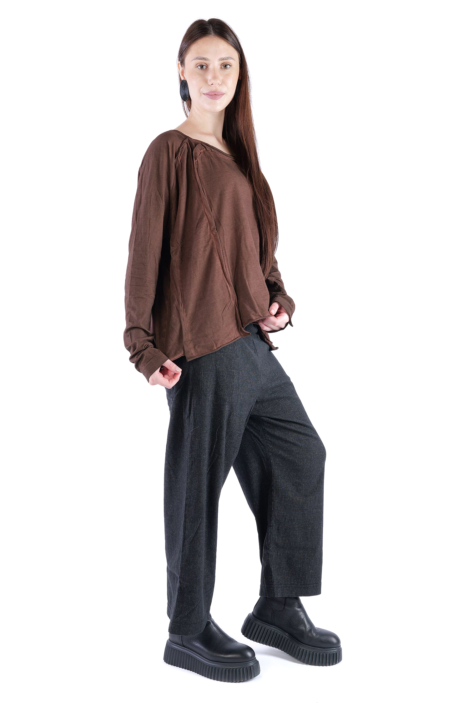 Oversize Jerseypullover - Henna cloud - 2262560506