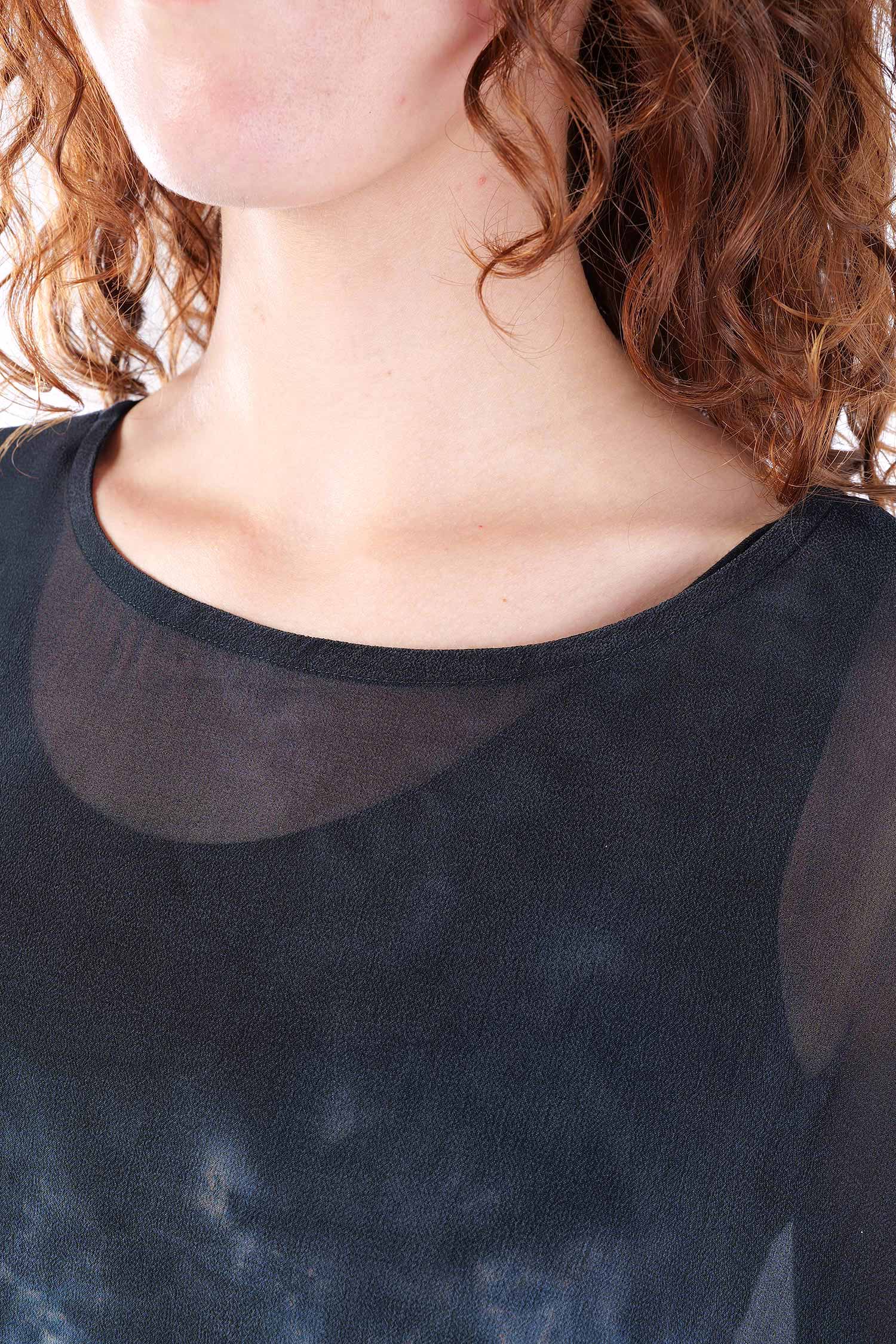 Oversize Seidenkleid - Anschein - Holdtrue