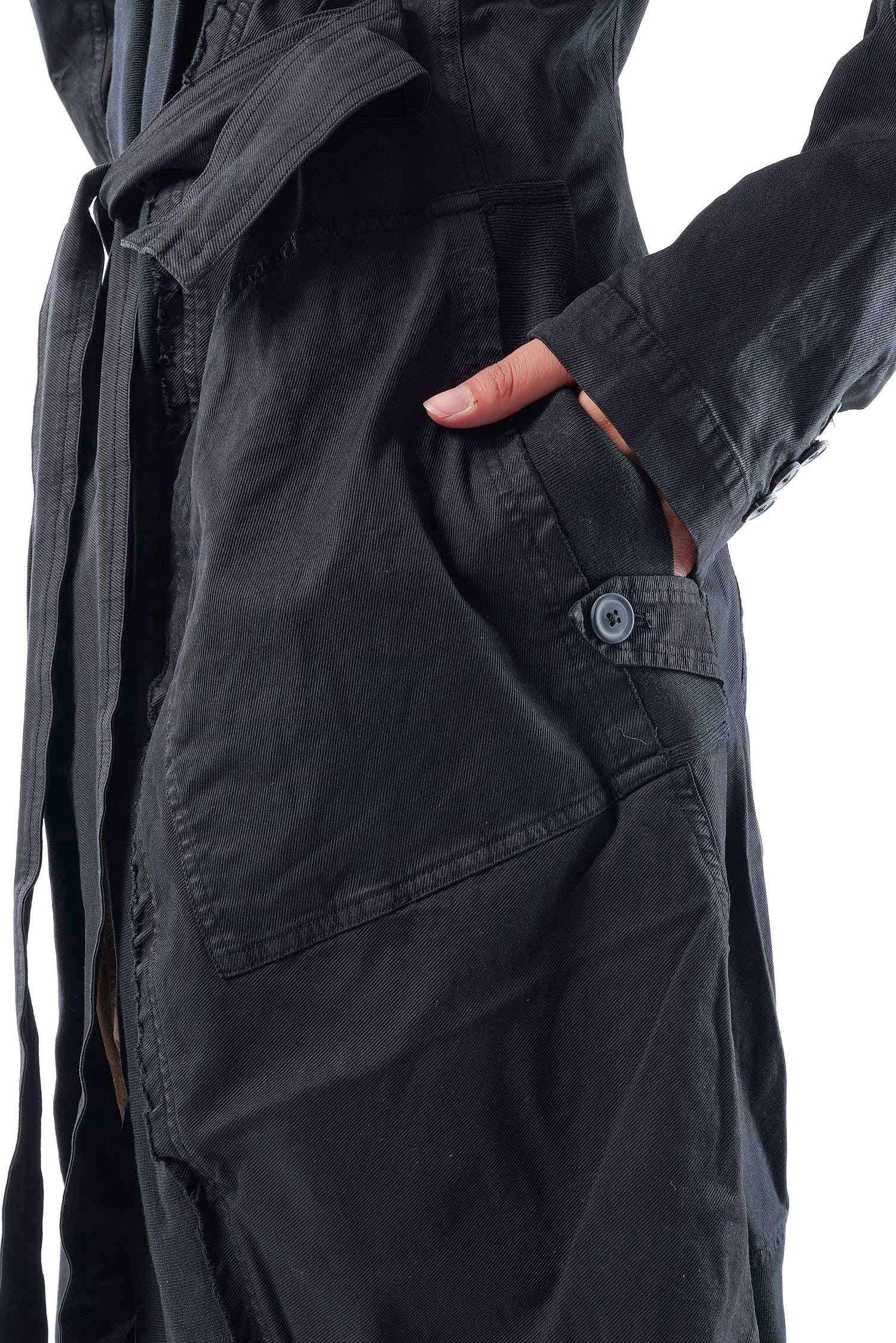 Ausgefallener Gehrock - Schwarz - 2262601210