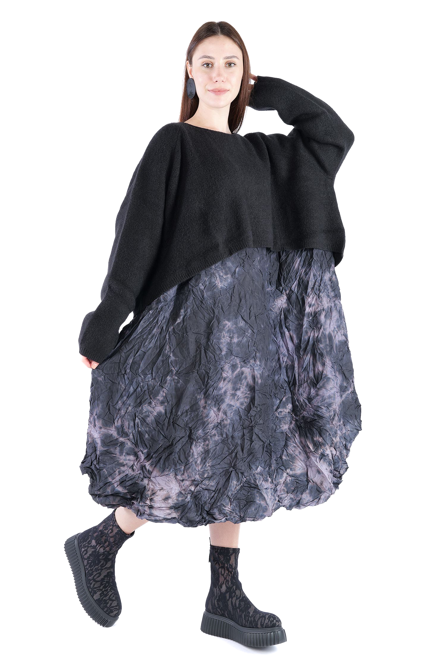 Strickpullover - Schwarz - 2263270703