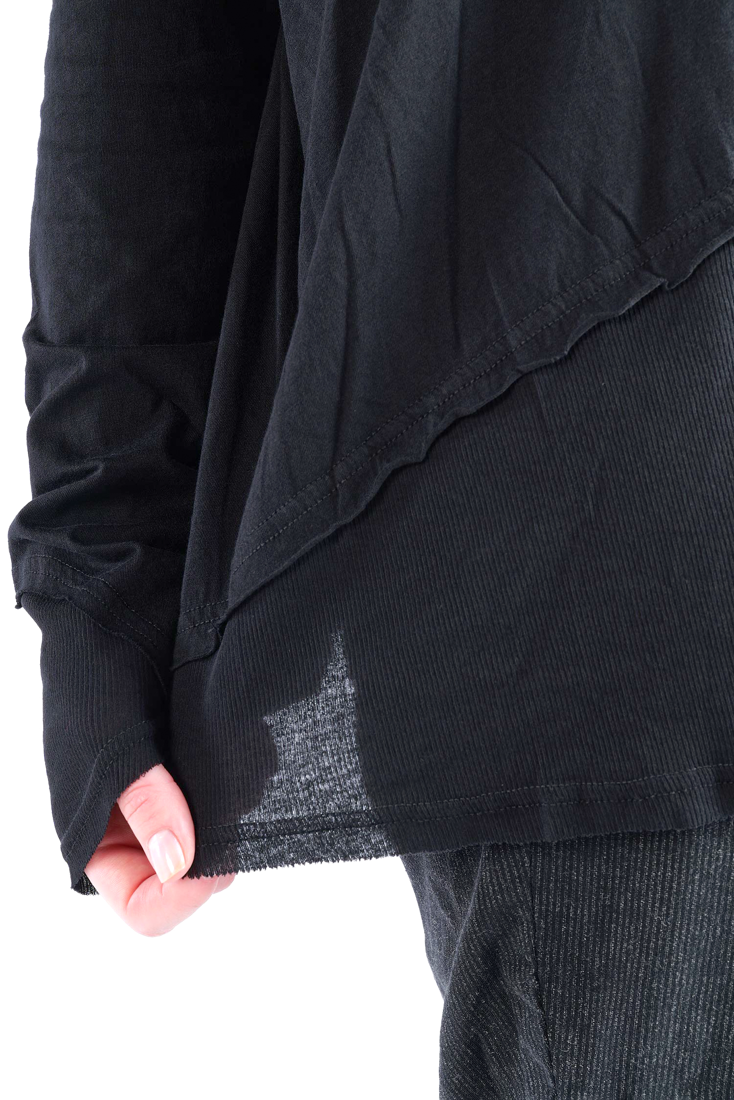 Oversize Shirt - Schwarz - 2263330502