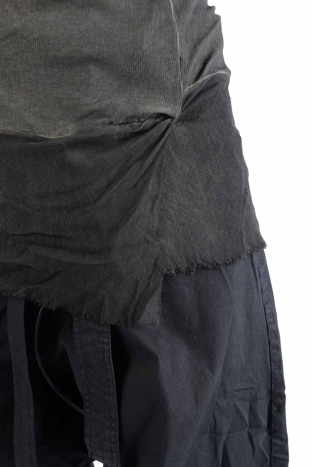 Longsleeve mit Tüll - Black cloud - 2262340503
