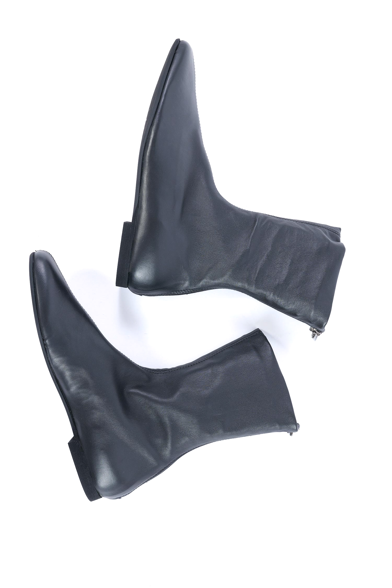 Flat boots - Black - 10853