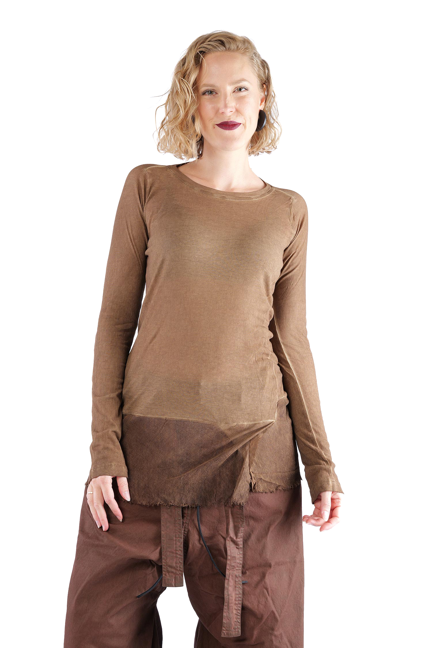 Longsleeve mit Tüll - Dakar cloud - 2262340503
