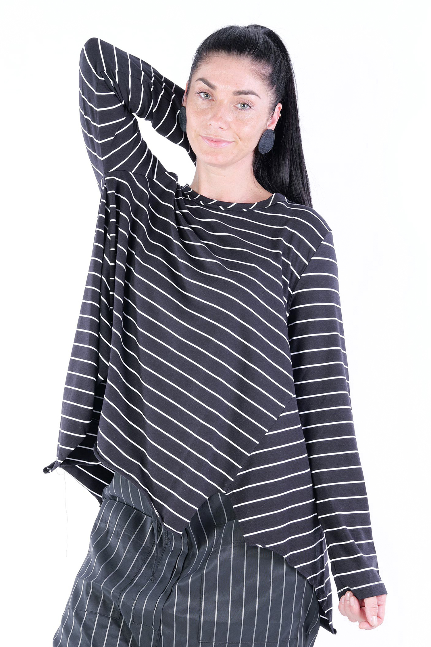 Jersey Pullover - Pinstripe - 5028