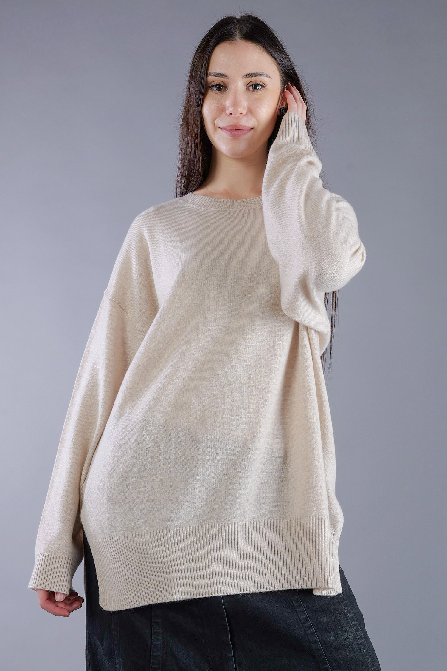 Kaschmir Pullover - Brazilian Sand - 24116A