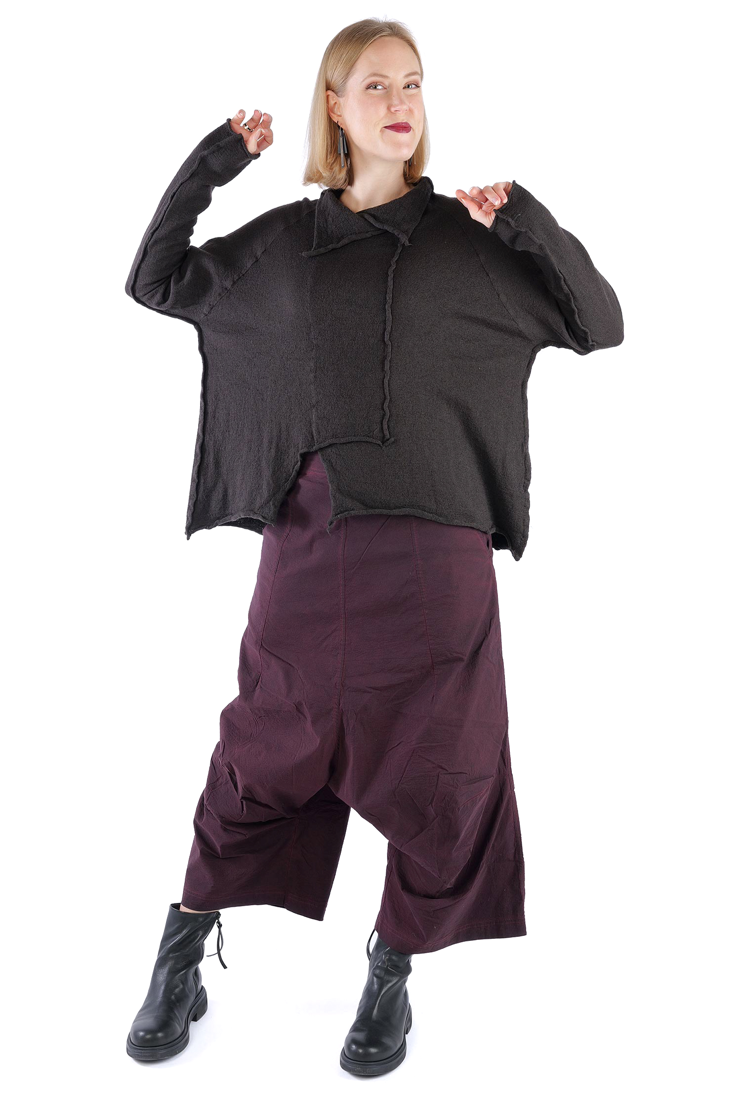 Oversize Wollpullover - Umbra - 2261680713