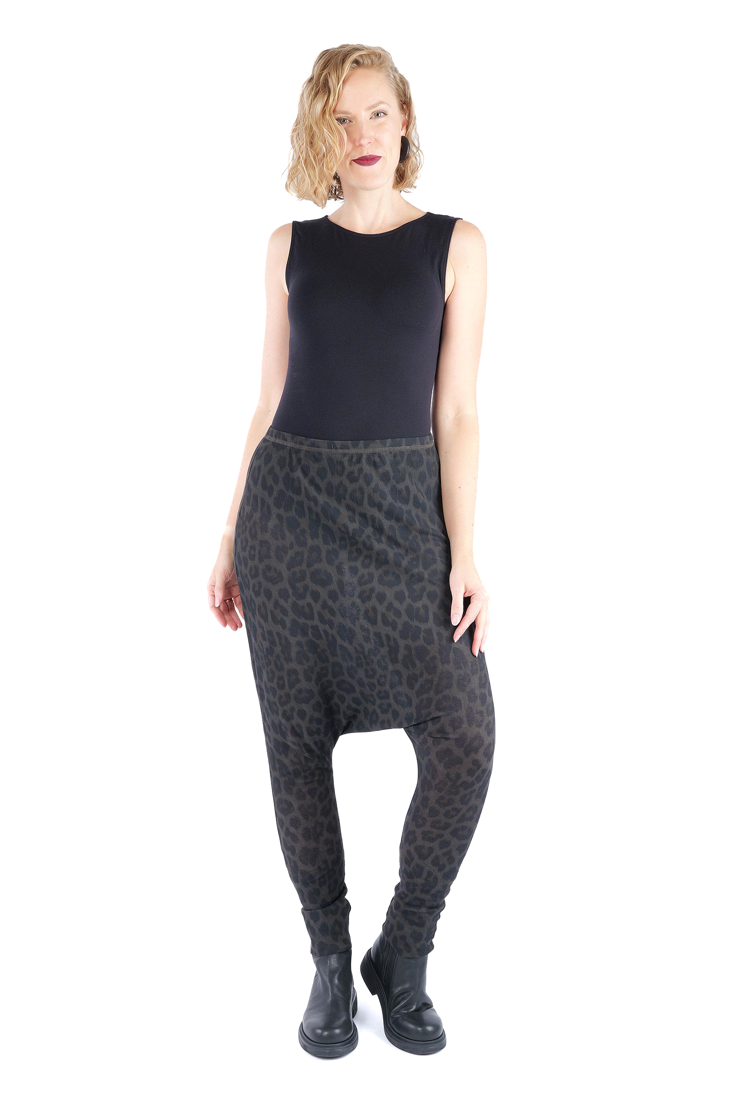 Rippjersey Hose - Leo black cloud - 2261140101
