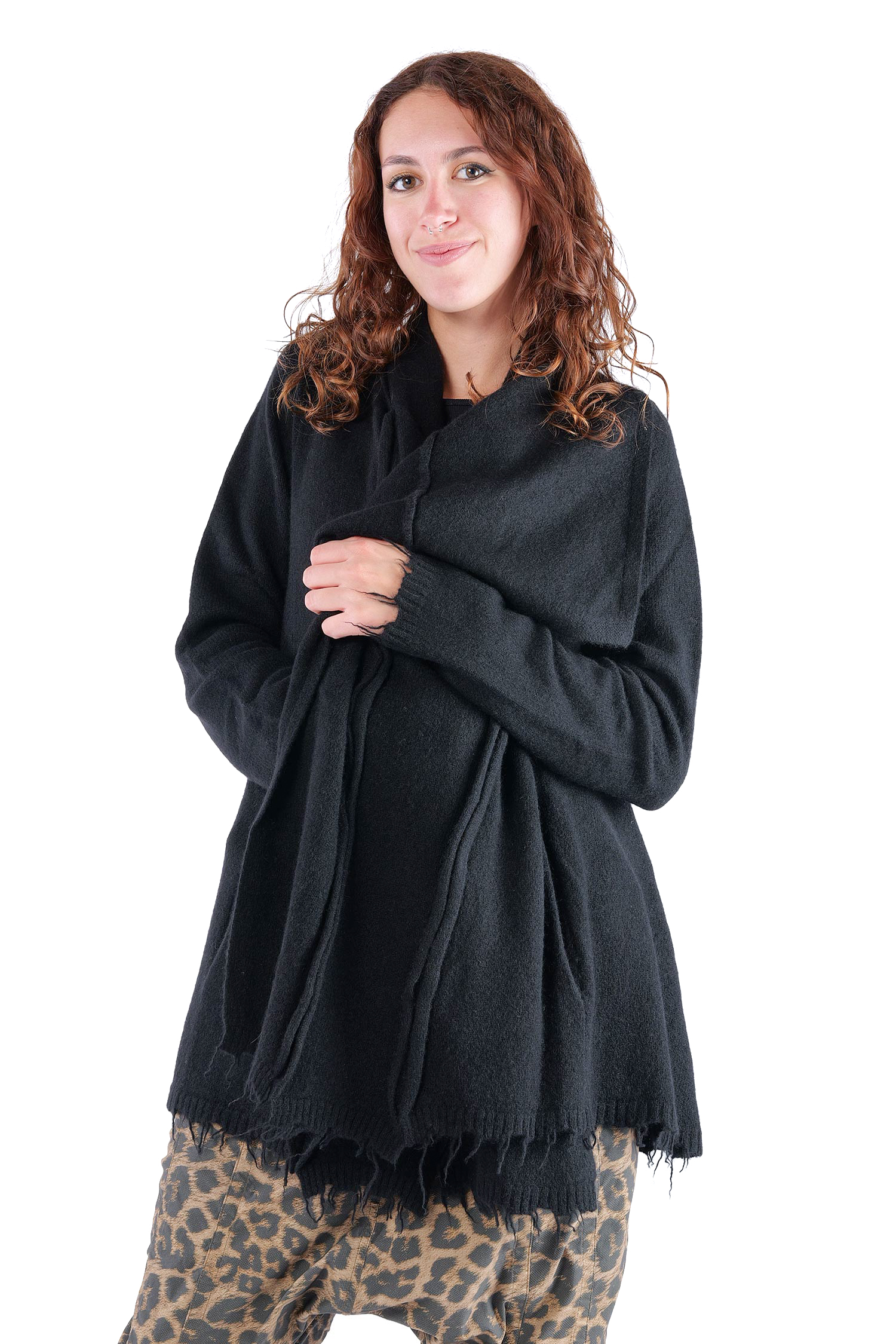 Strickjacke - Schwarz - 2261537105