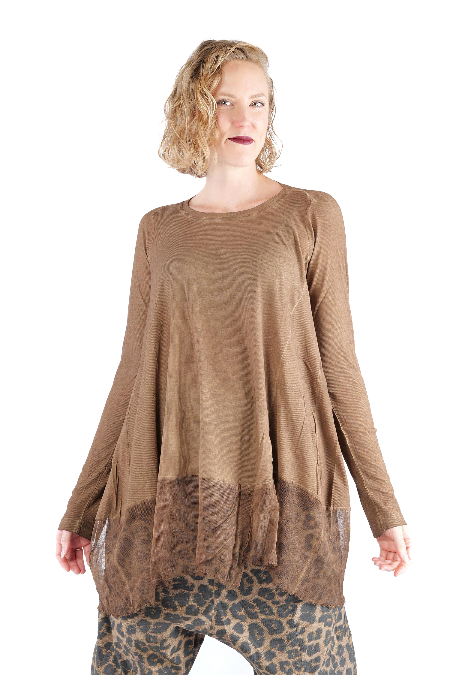 Rippjersey Tunika - Dakar cloud - 2262340904