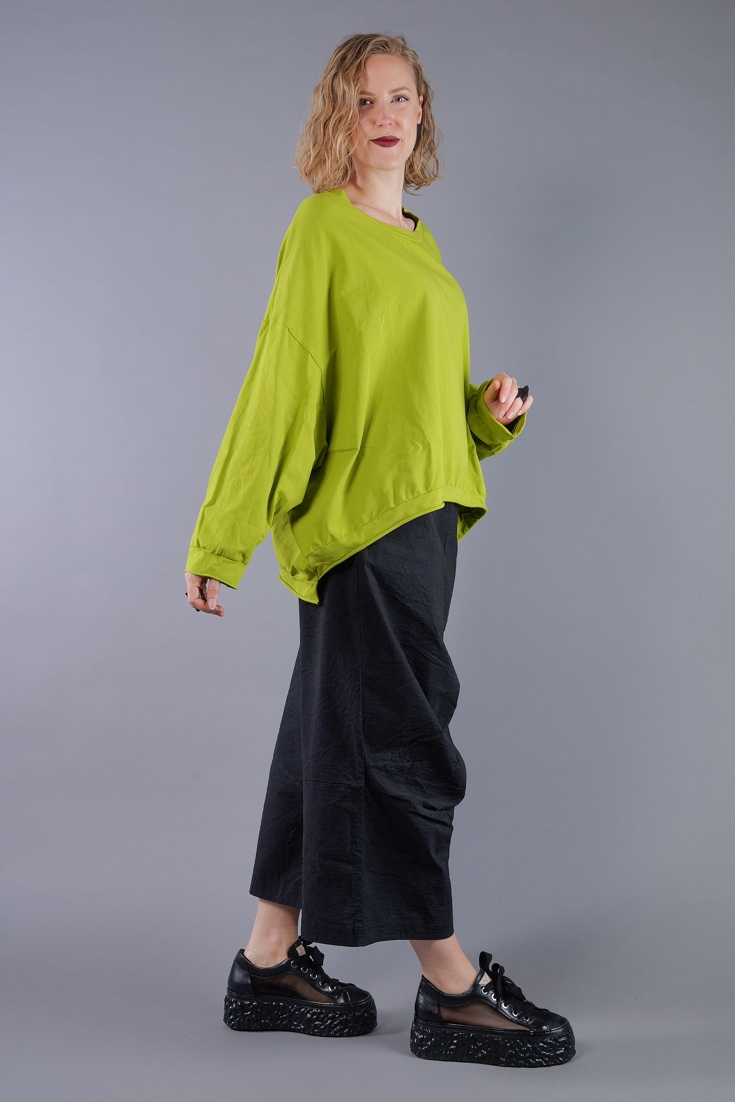 Oversized jersey pullover - Kornweihe - Handcare