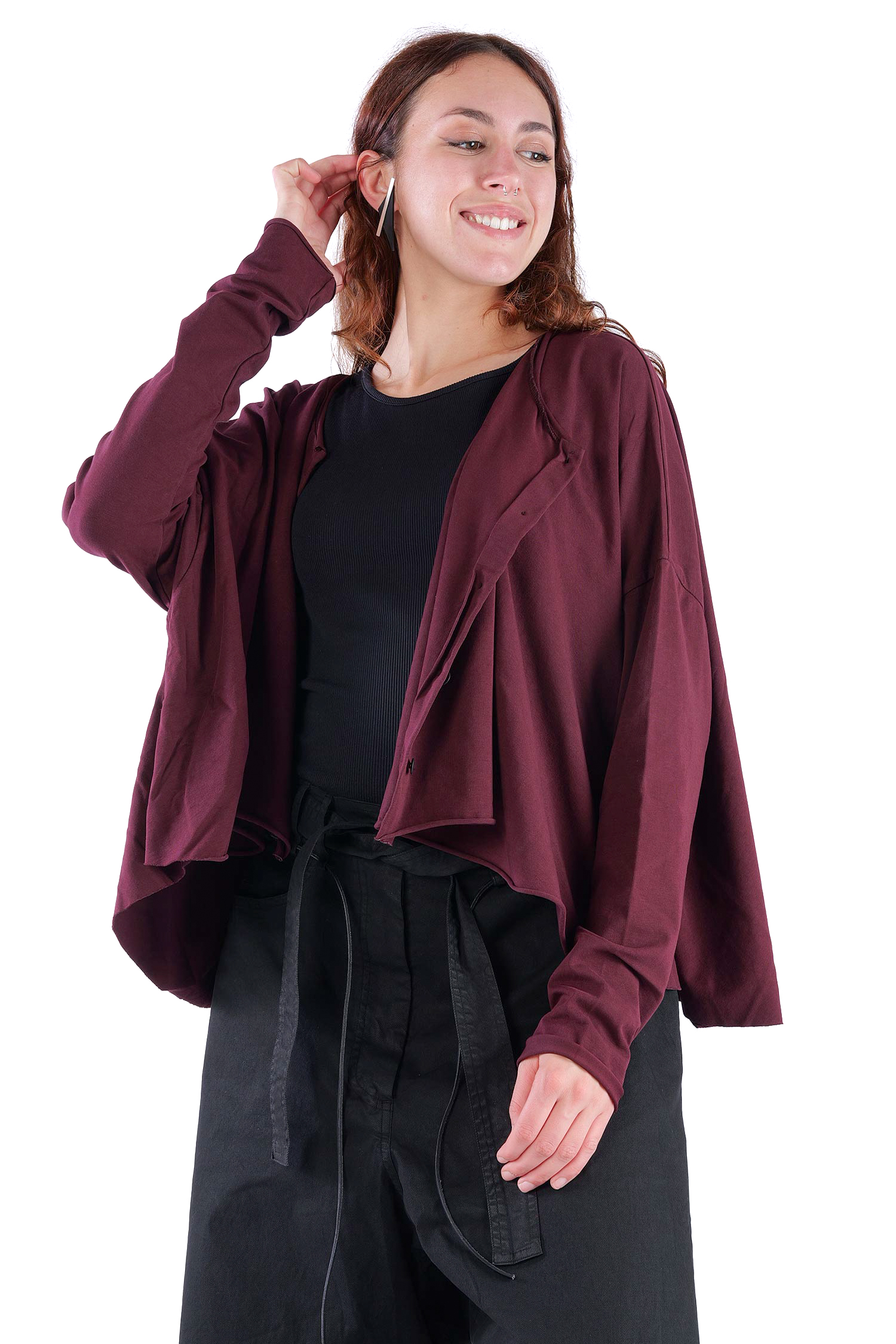 Oversize Jersey Jacke - Hildegard - Soulviel