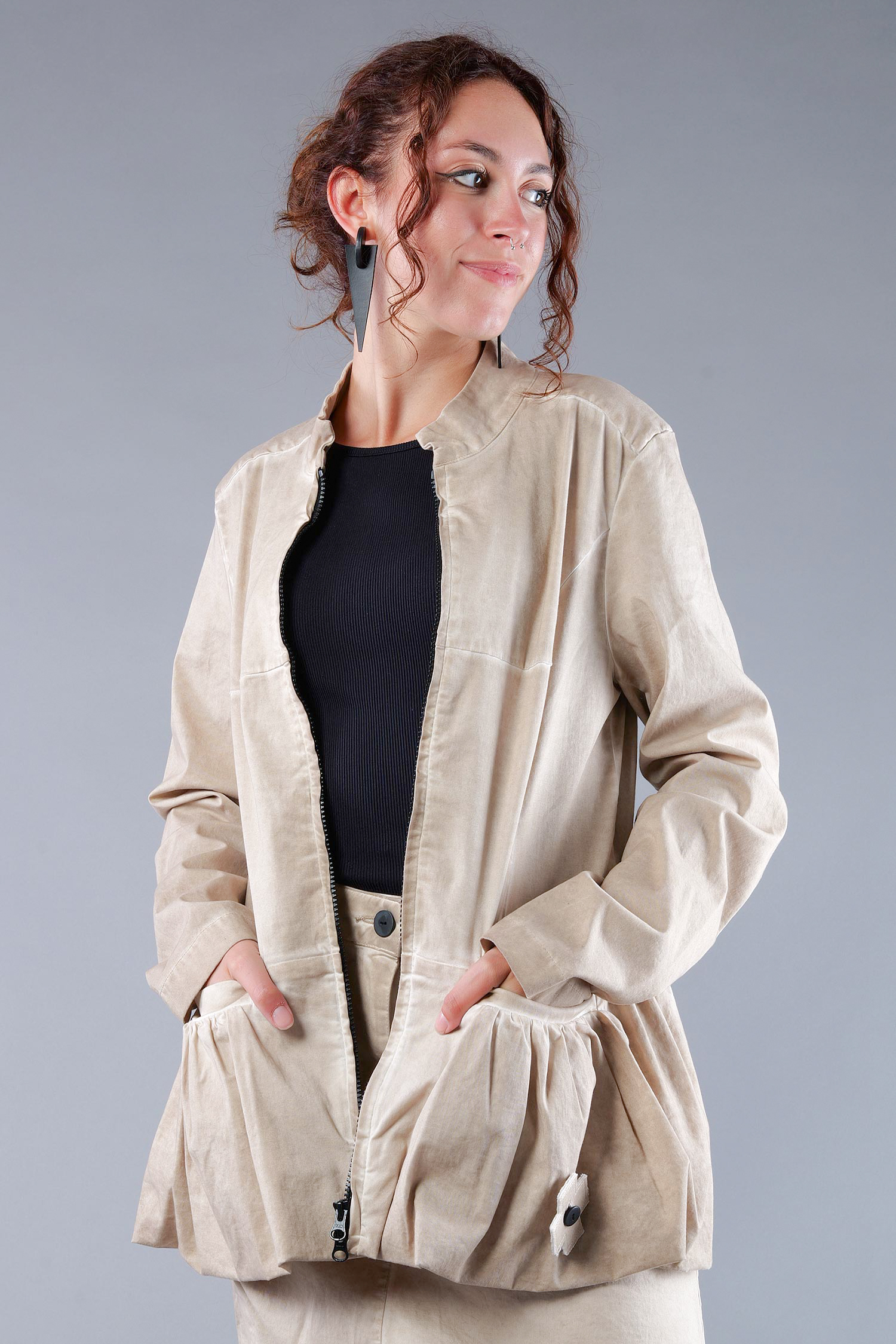 Stretch-Blazerjacke - Desert - 8074