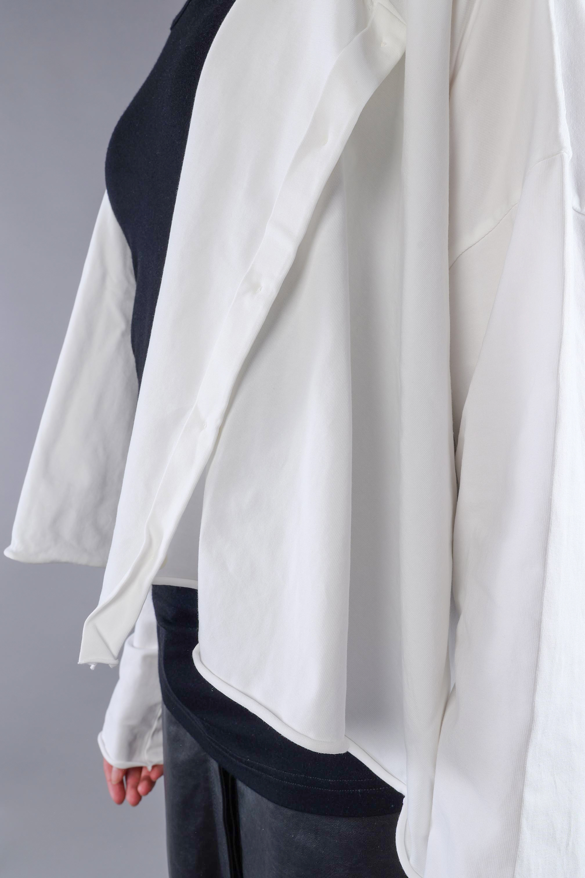 Oversize Jacke - Schnee - Soulviel