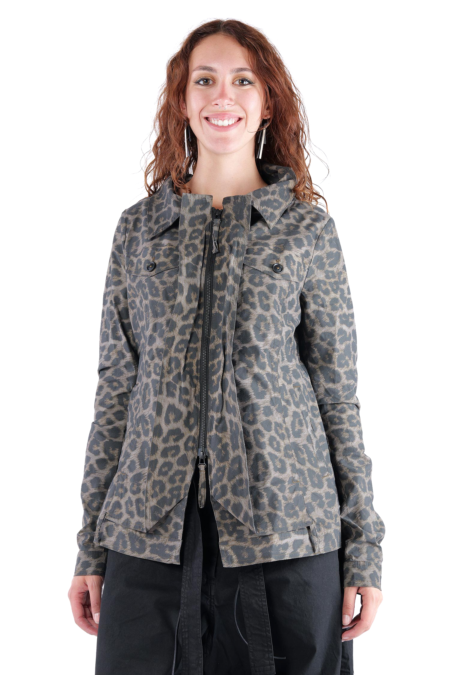 Superstretch-Jacke - Leo black cloud - 2261391102