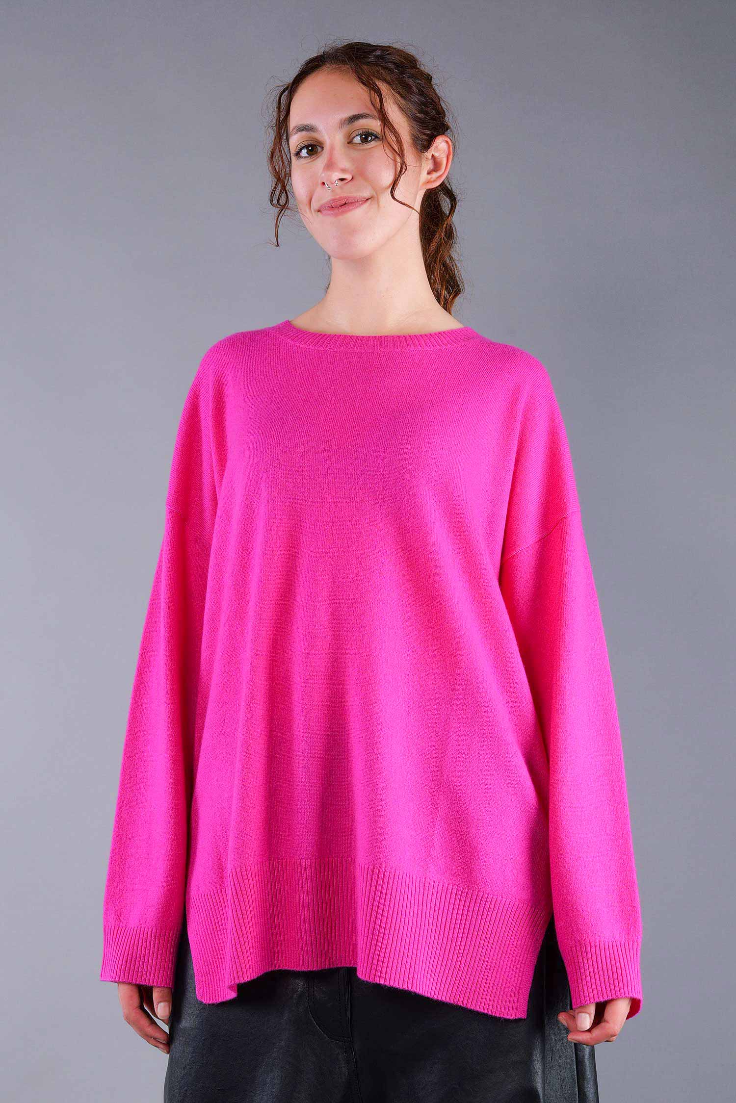 Kaschmir Pullover - Coral - 24116A