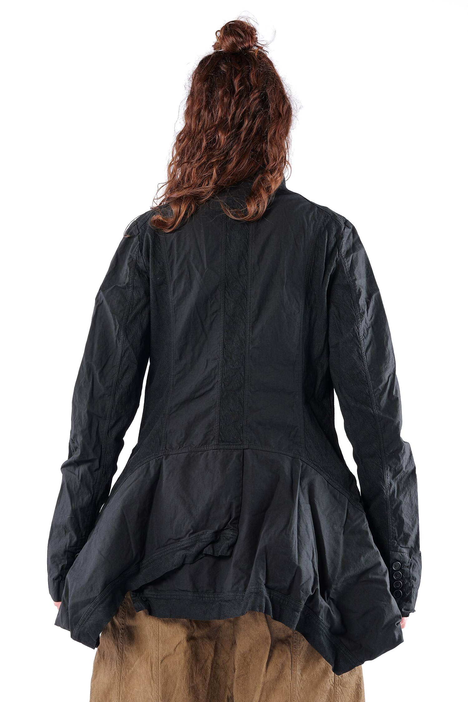 Asymmetrische Jacke - Schwarz - 2262261101
