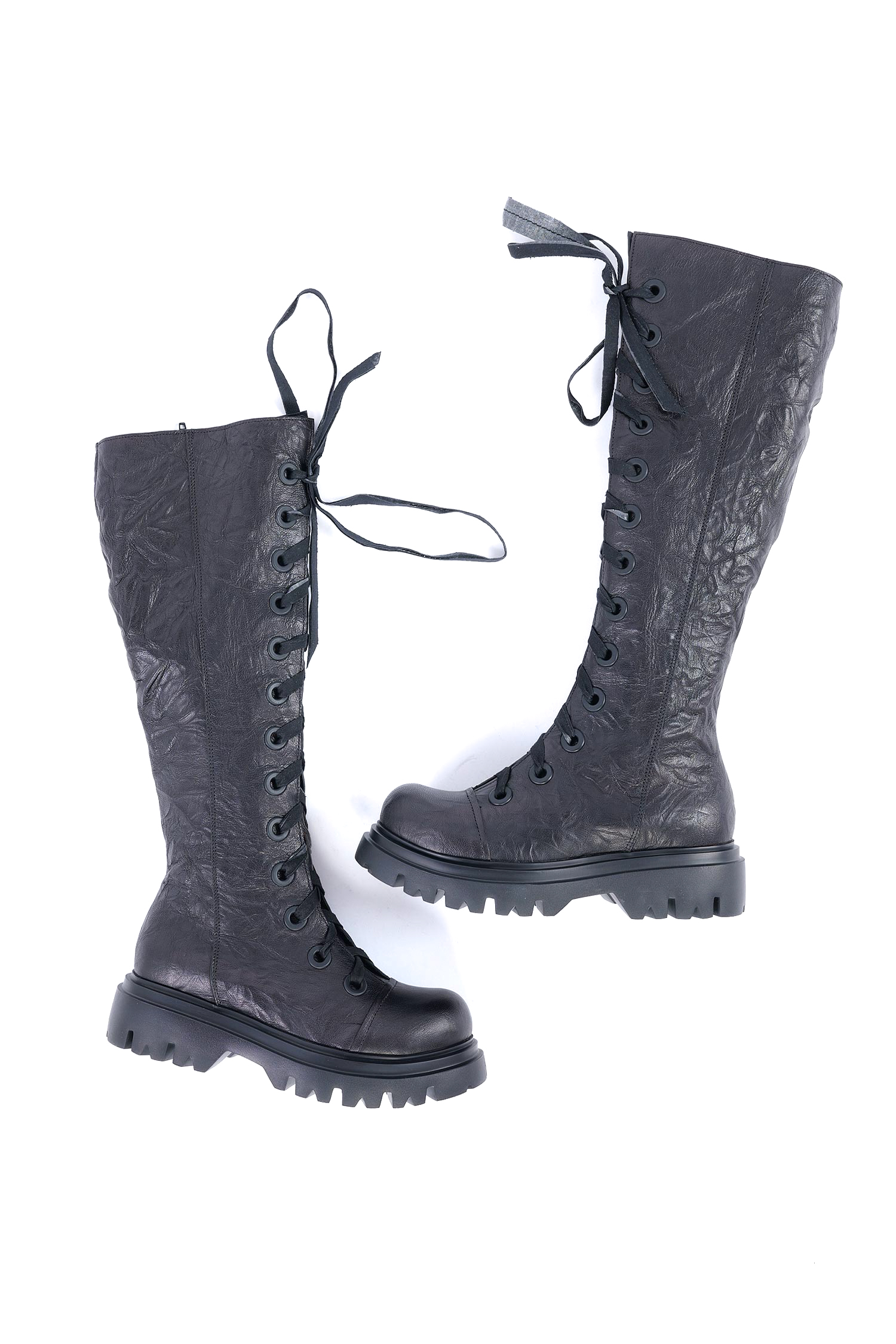 Leather boots - black - Magnus