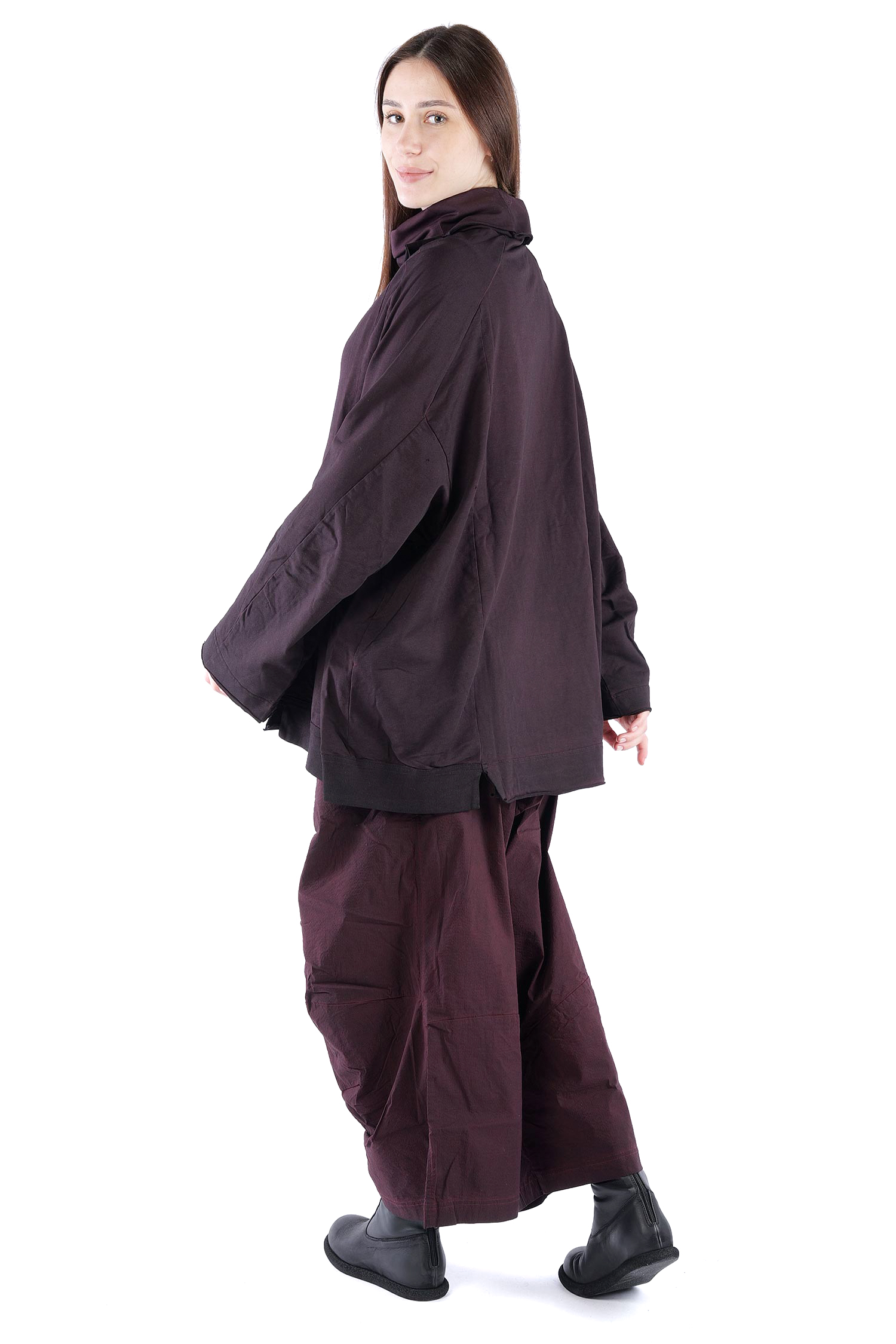 Oversize Sweatpullover - Purple cloud - 2261280505