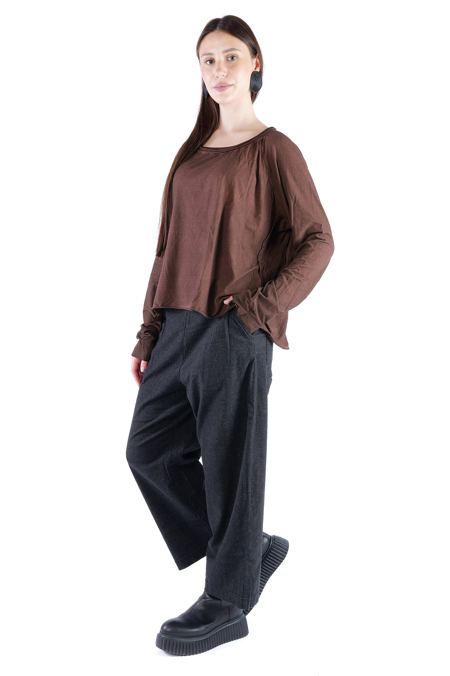 Oversize Jerseypullover - Henna cloud - 2262560506