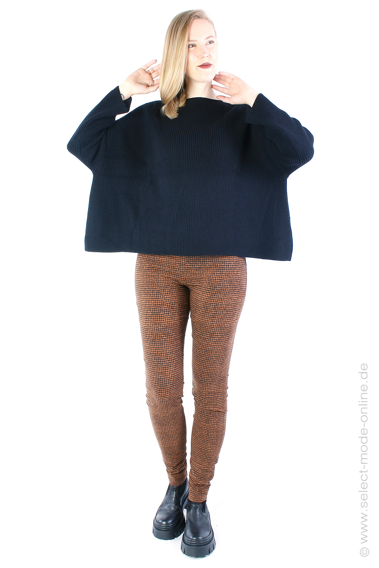 Merino pullover - black - SA-Katrin