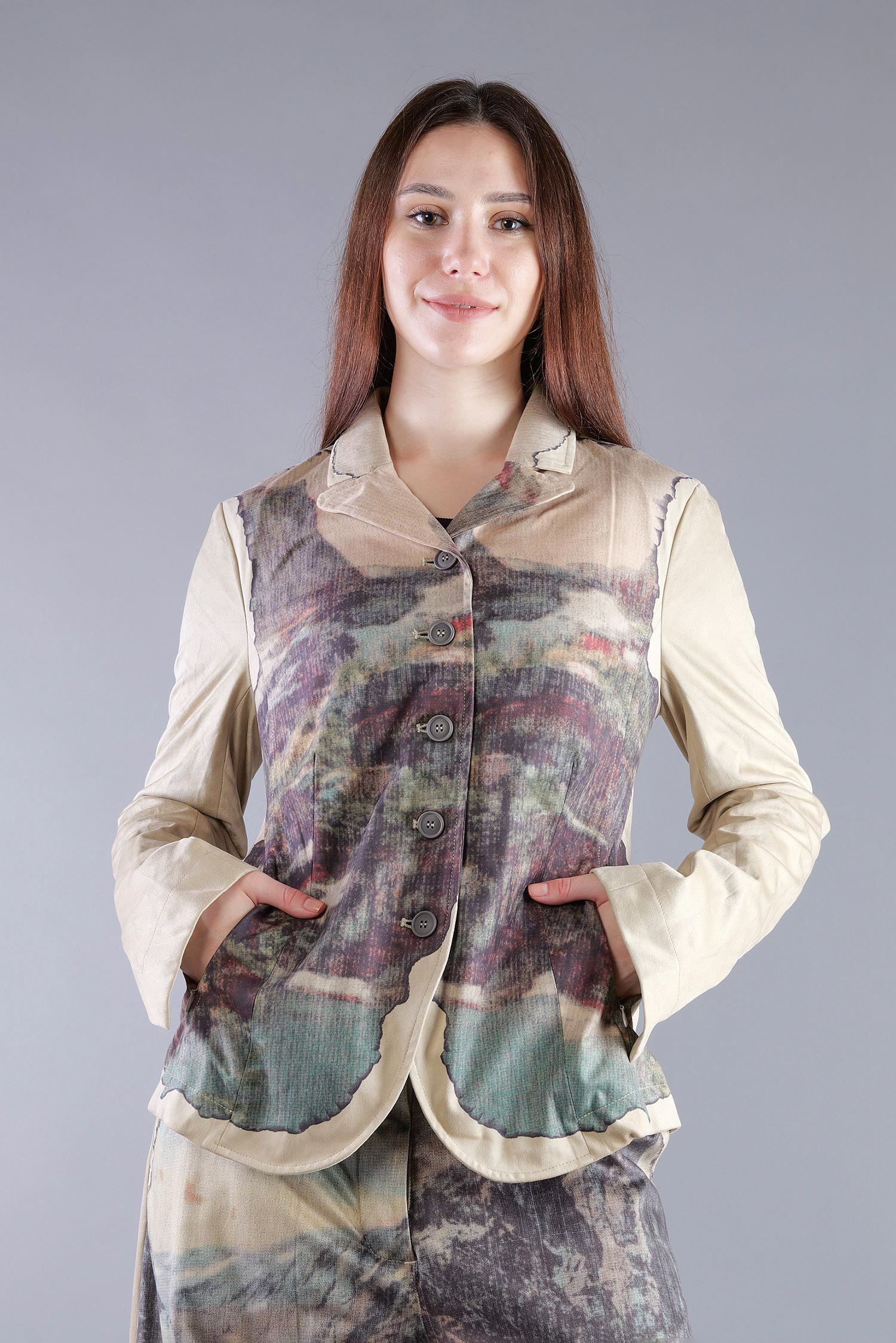 Velour-Optik Jacke - Original - 2263301104