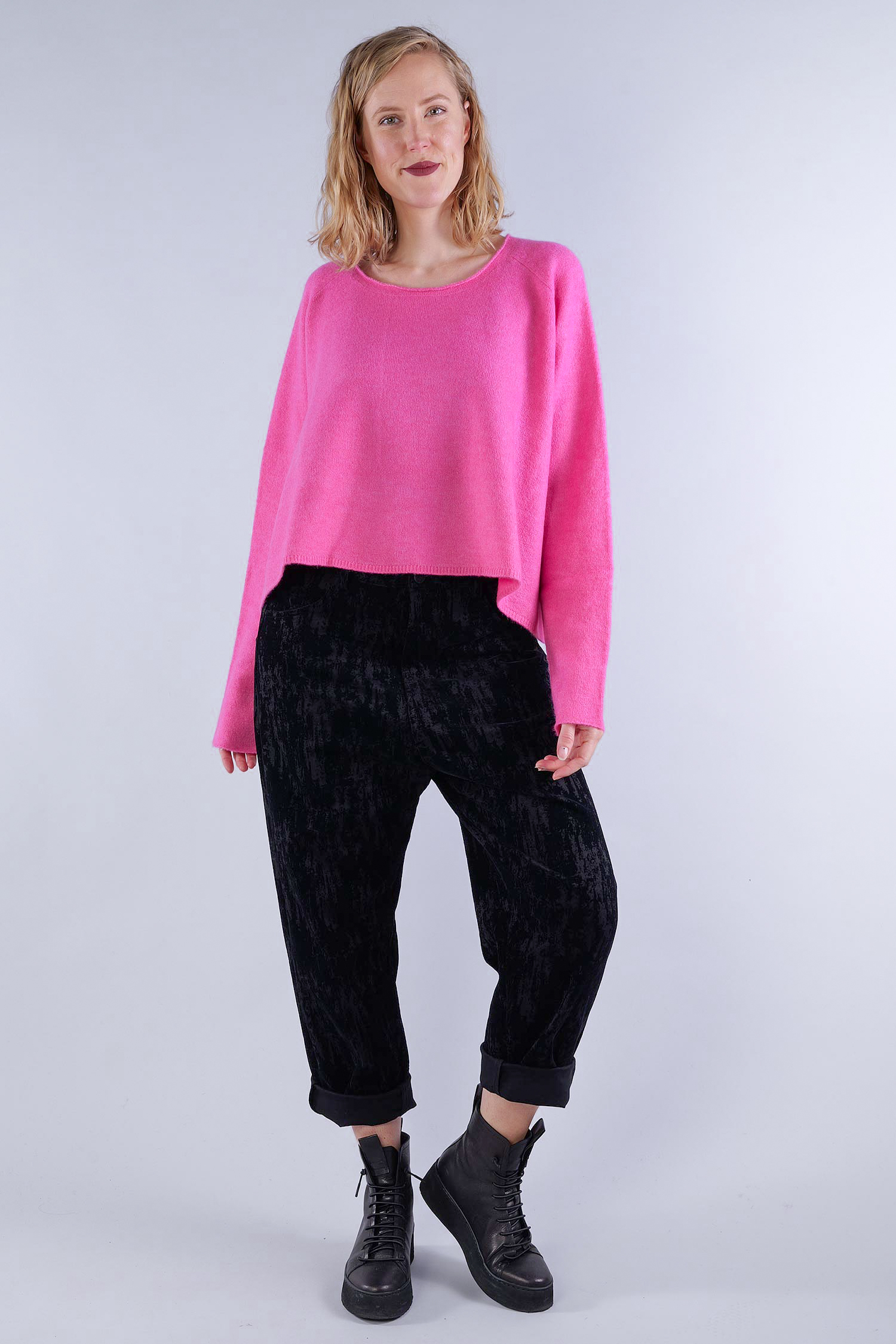 Kurzer Strickpullover - Lily - 2253320703