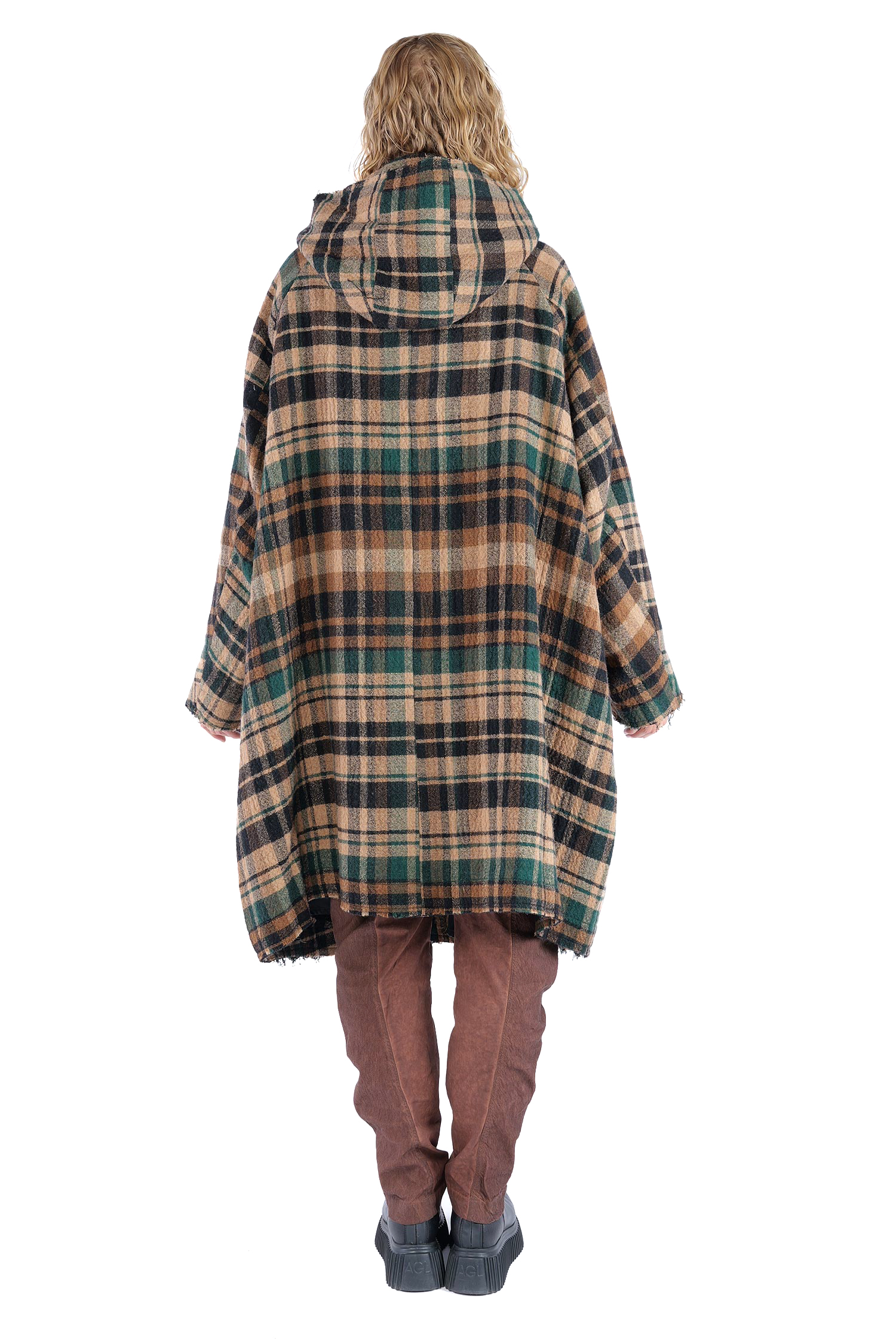 Fransiger Wintermantel - Forest check - 2263281203