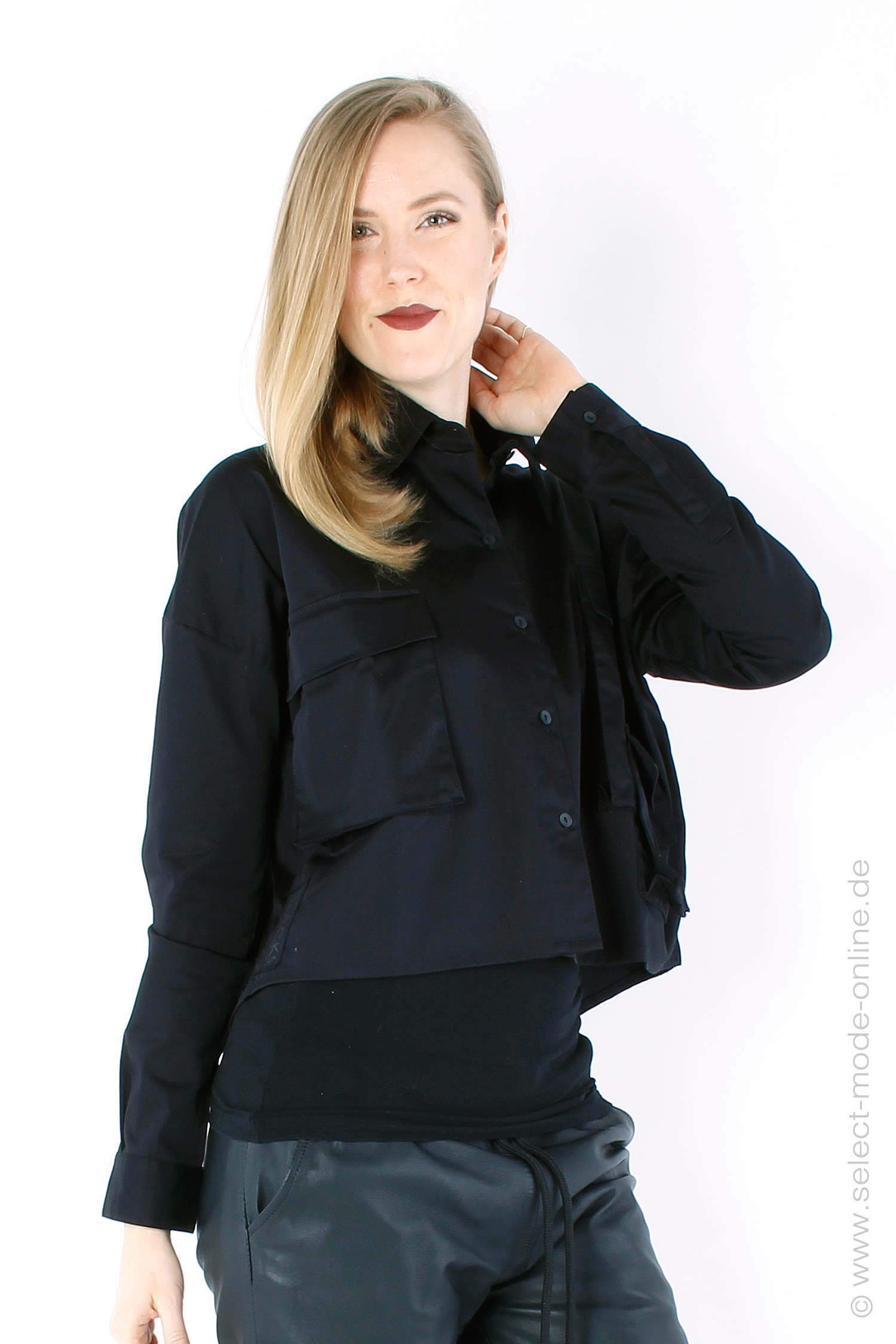 Oversize jacket - black