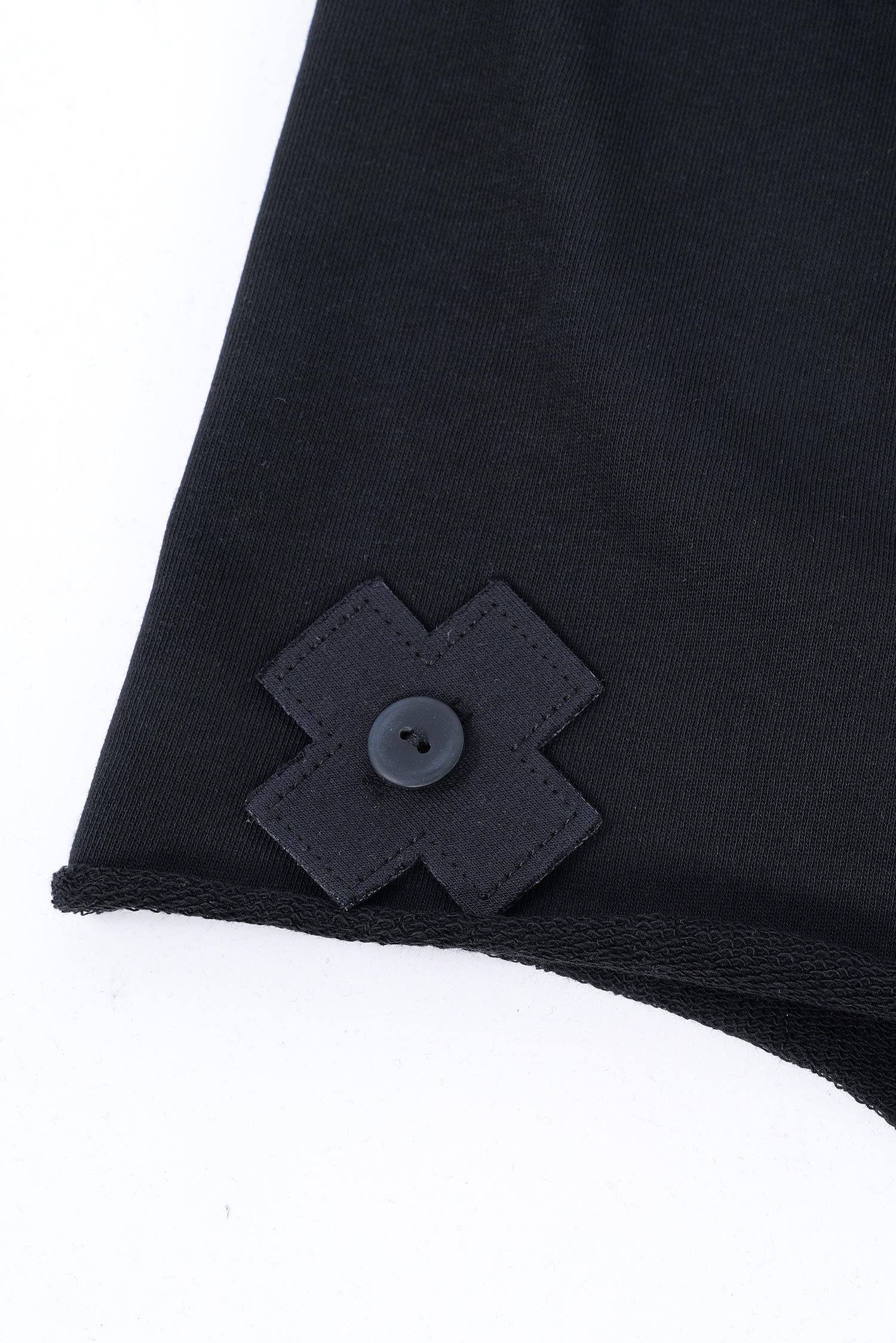 Mütze mit Patch - Schwarz - 1742