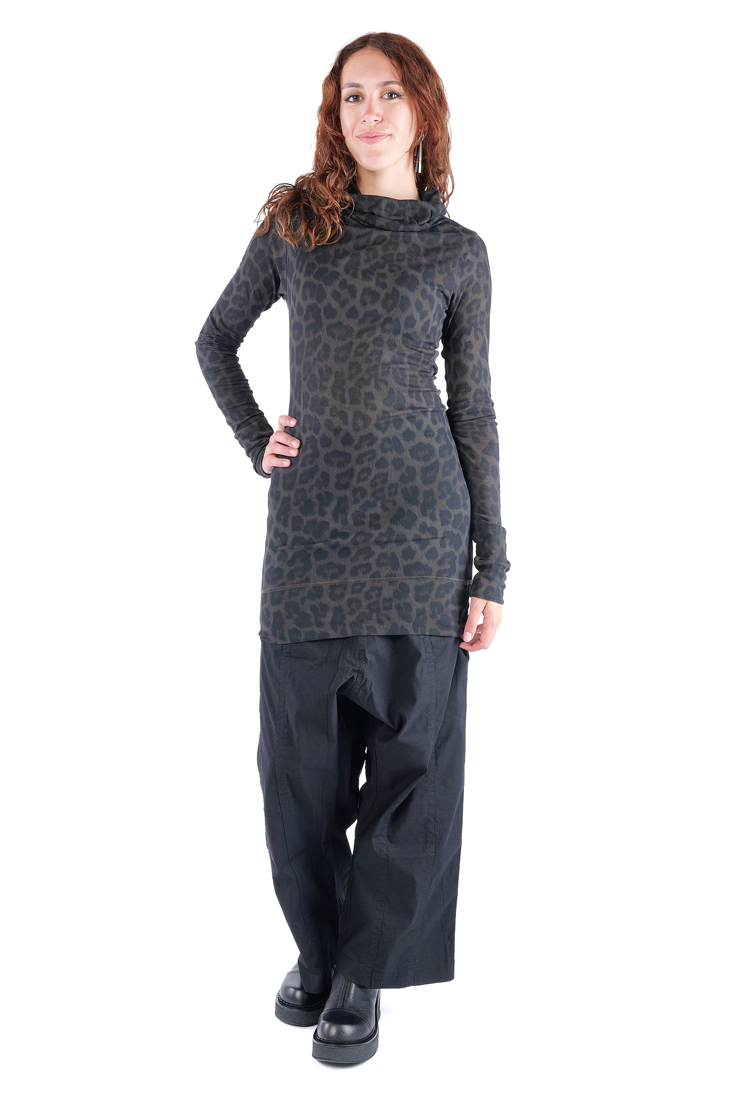 Rippjersey Longsleeve - Leo black cloud - 2261140504
