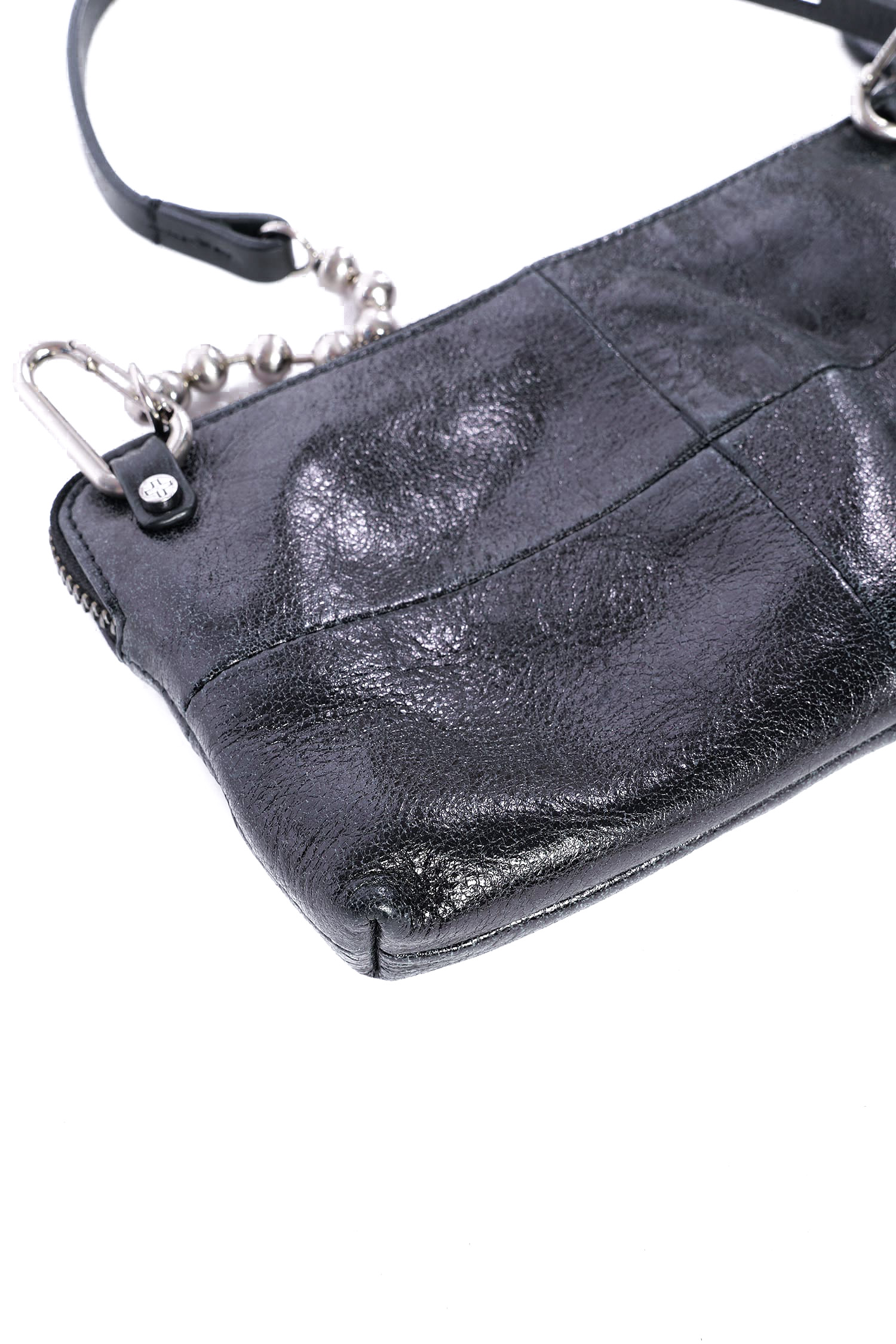 Shoulder Bag / Clutch - Metallic Deep Tar - IVIET ed.3