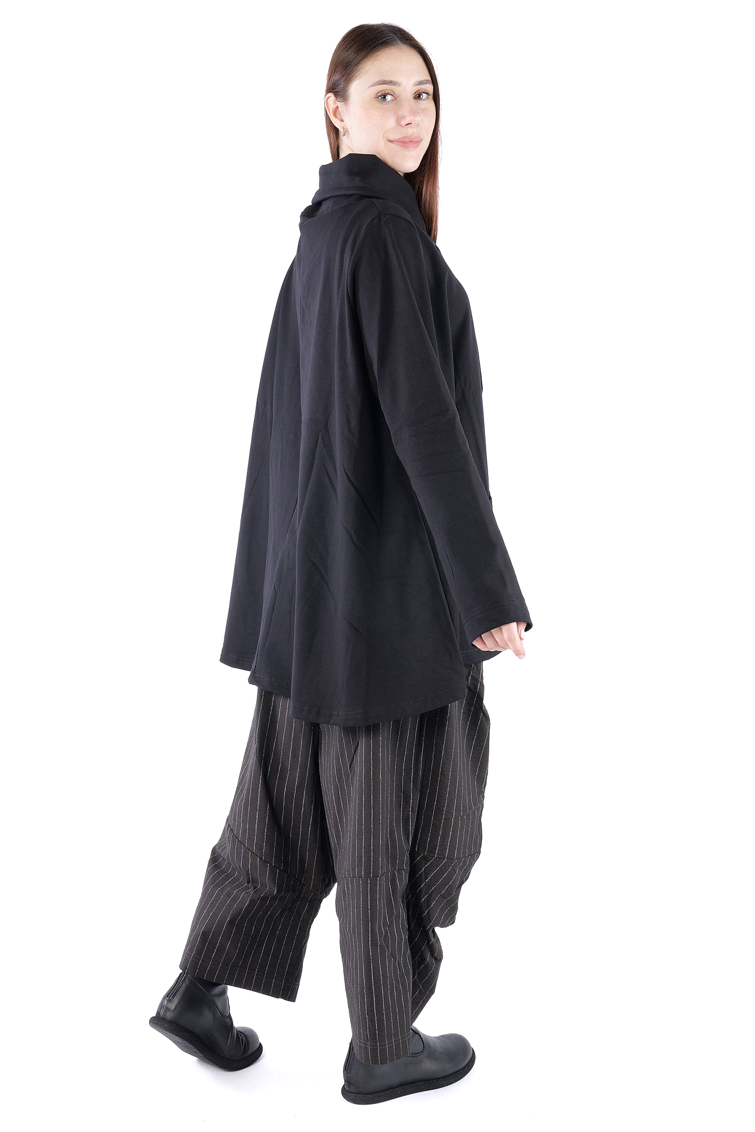 Sweatpullover - Schwarz - U1663-U