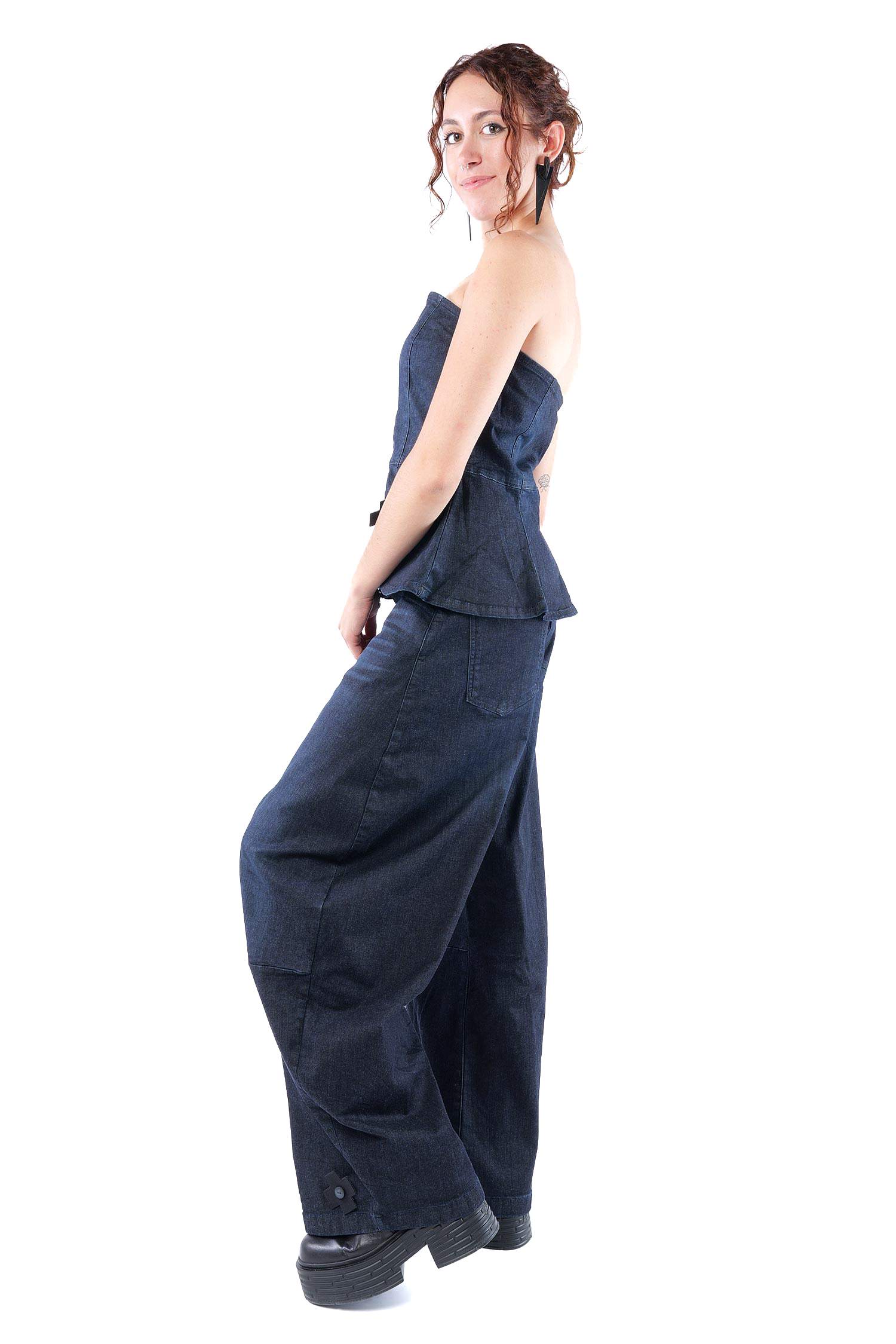 Jeans Korsage - Darkblue - 4037