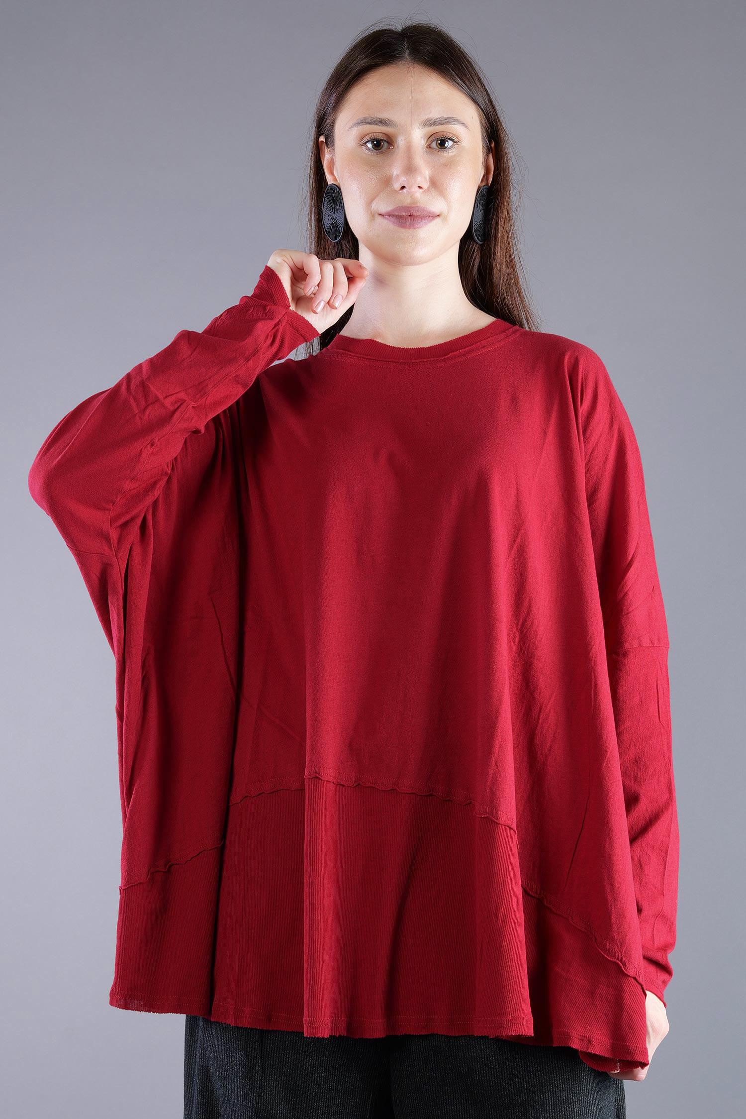 Oversize Tunika - Lava - 2263330503