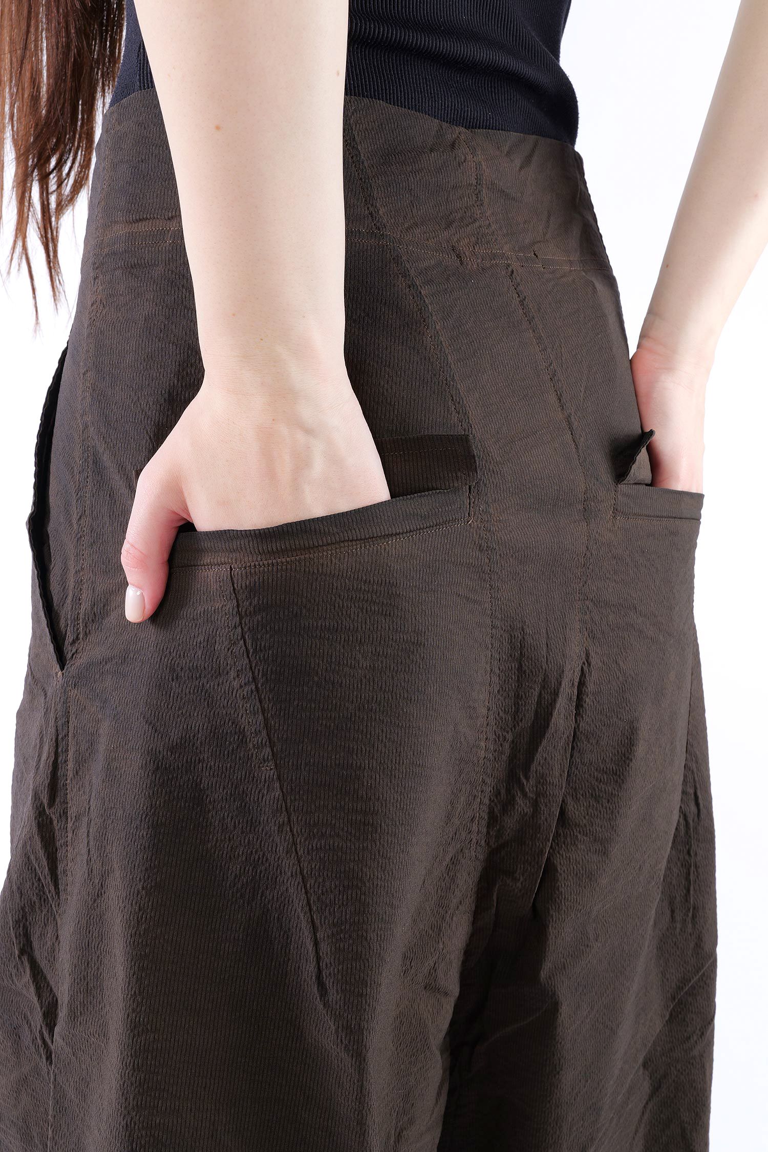 Weite Stretchhose - Umbra cloud - 2261240124