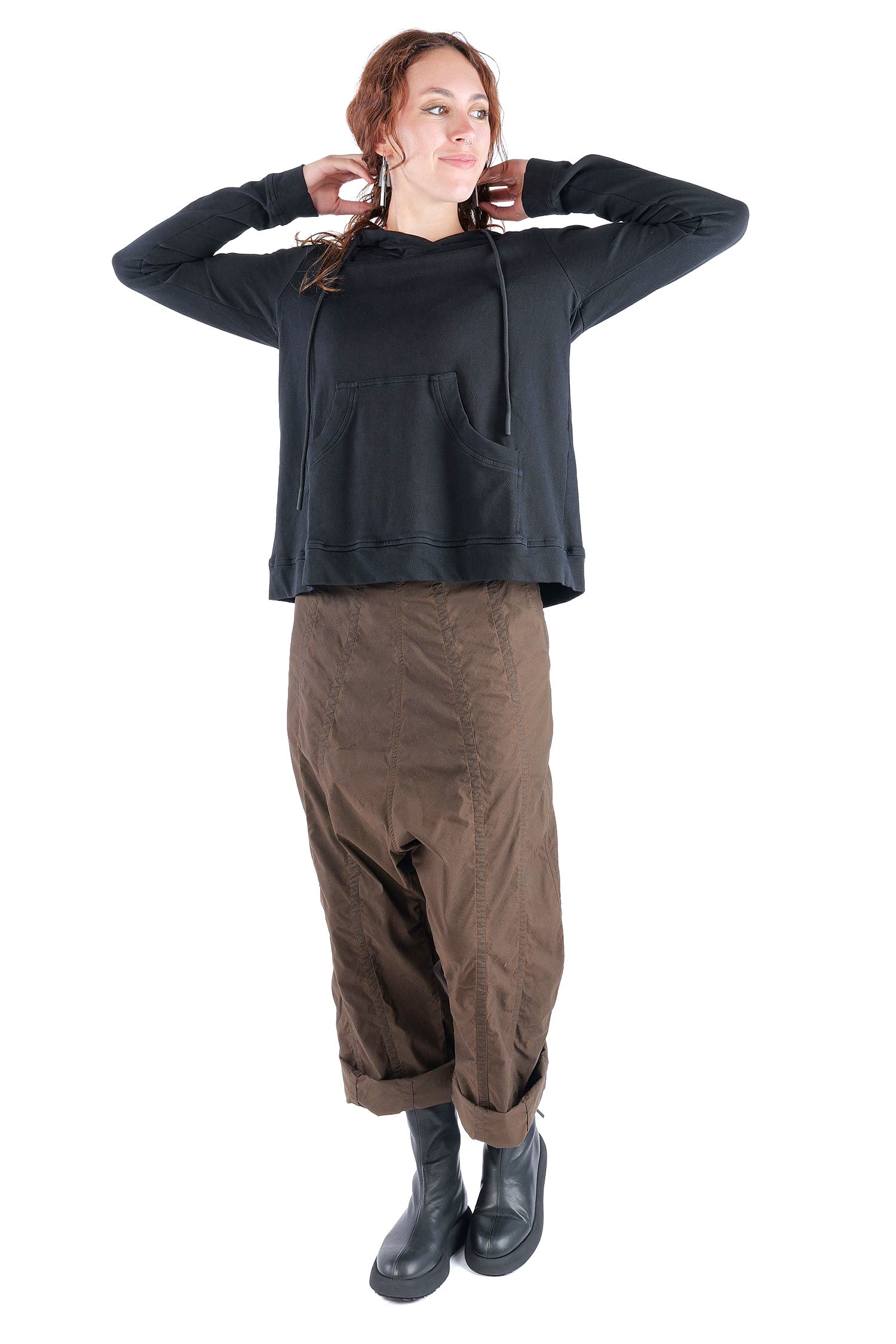 A-Linien Sweater - Schwarz - 2263290518