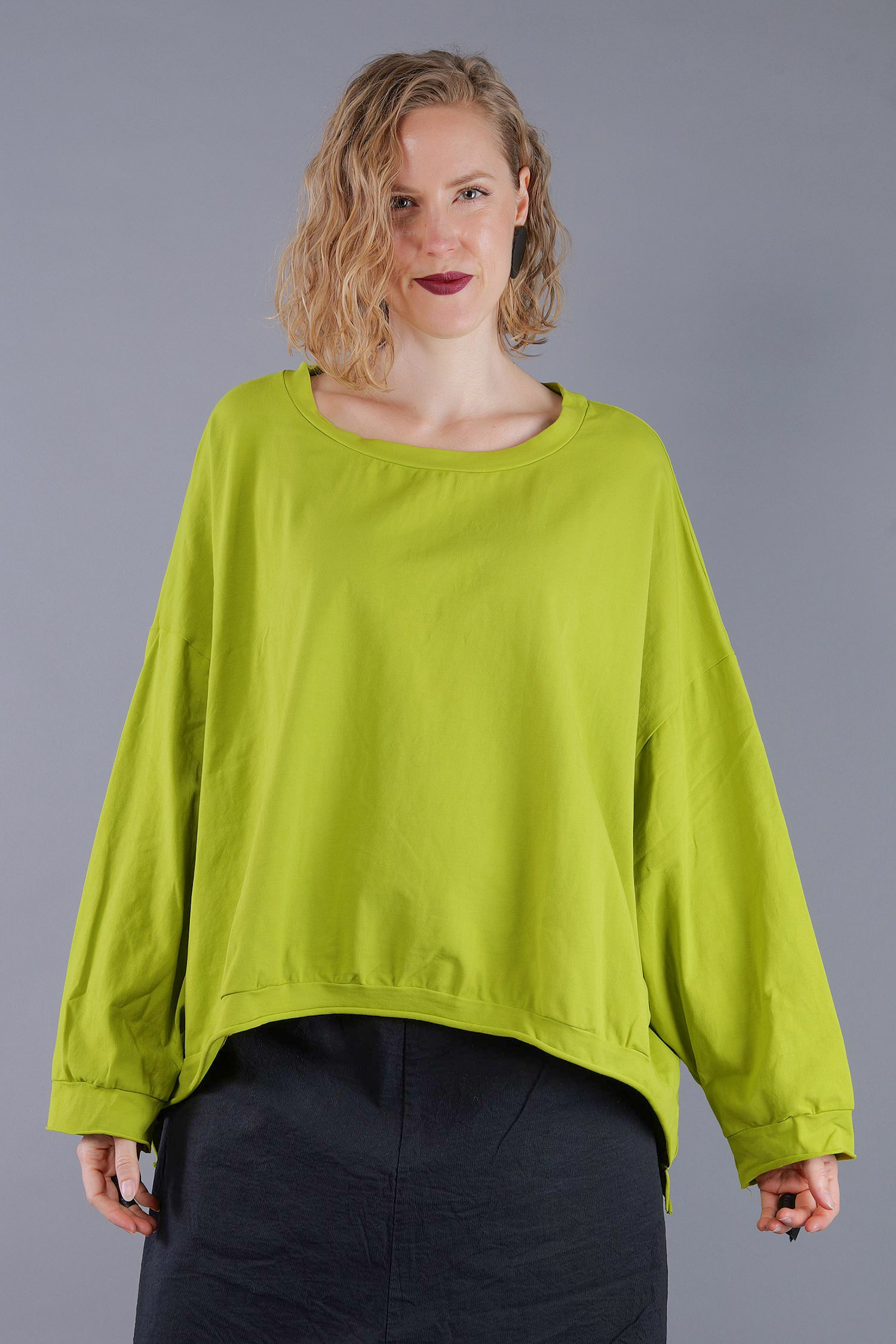 Oversized jersey pullover - Kornweihe - Handcare